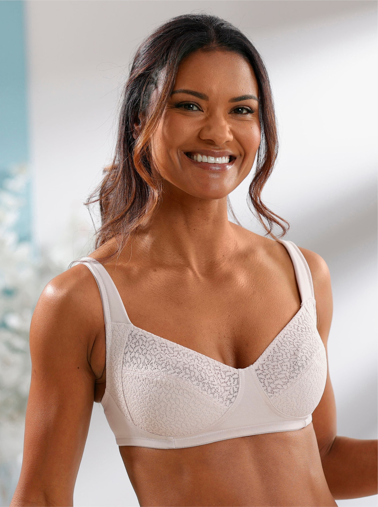 wäschepur Entlastungs-BH ohne Bügel - elfenbein
