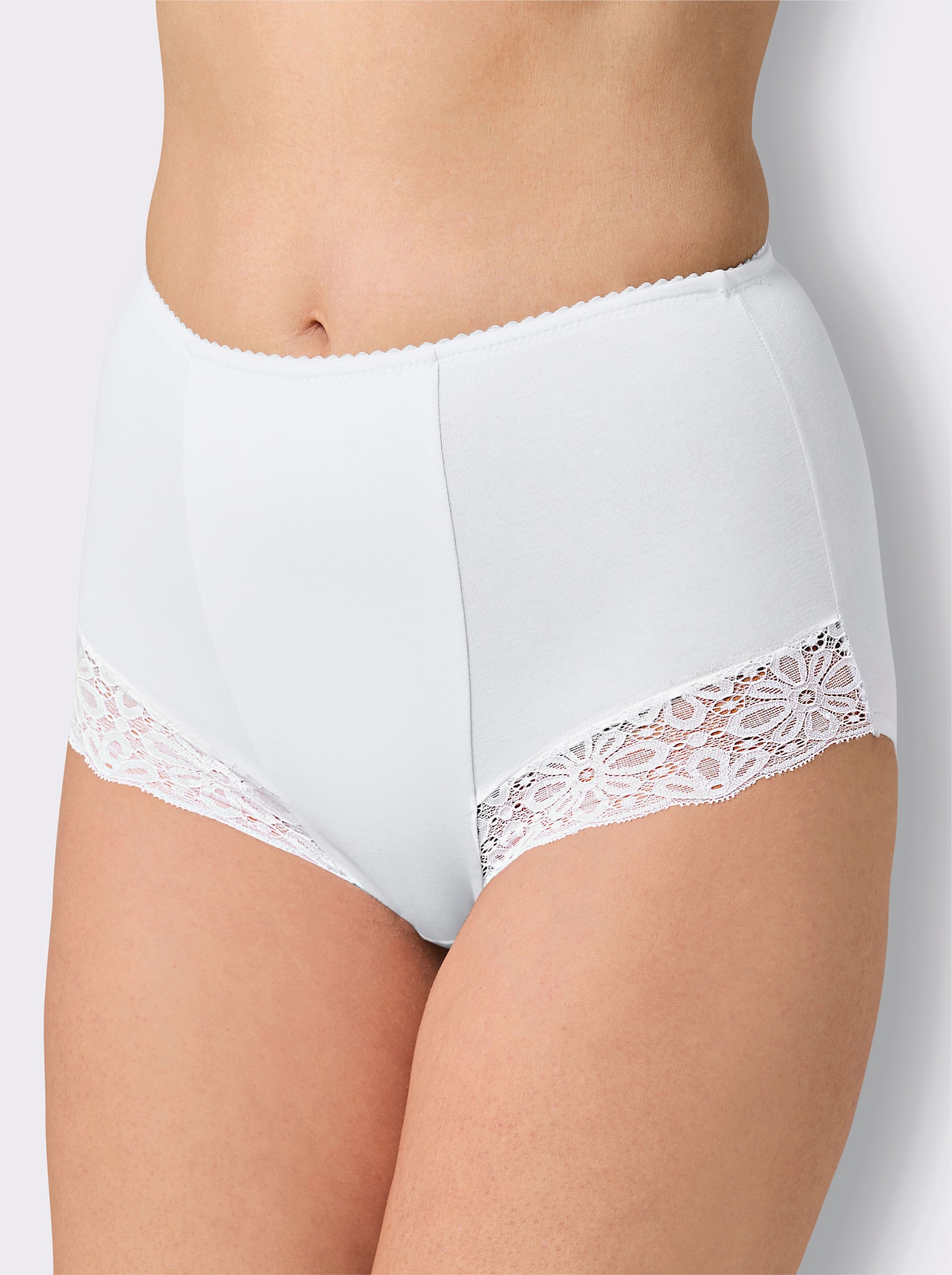 wäschepur Formslip im Doppelpack - weiß