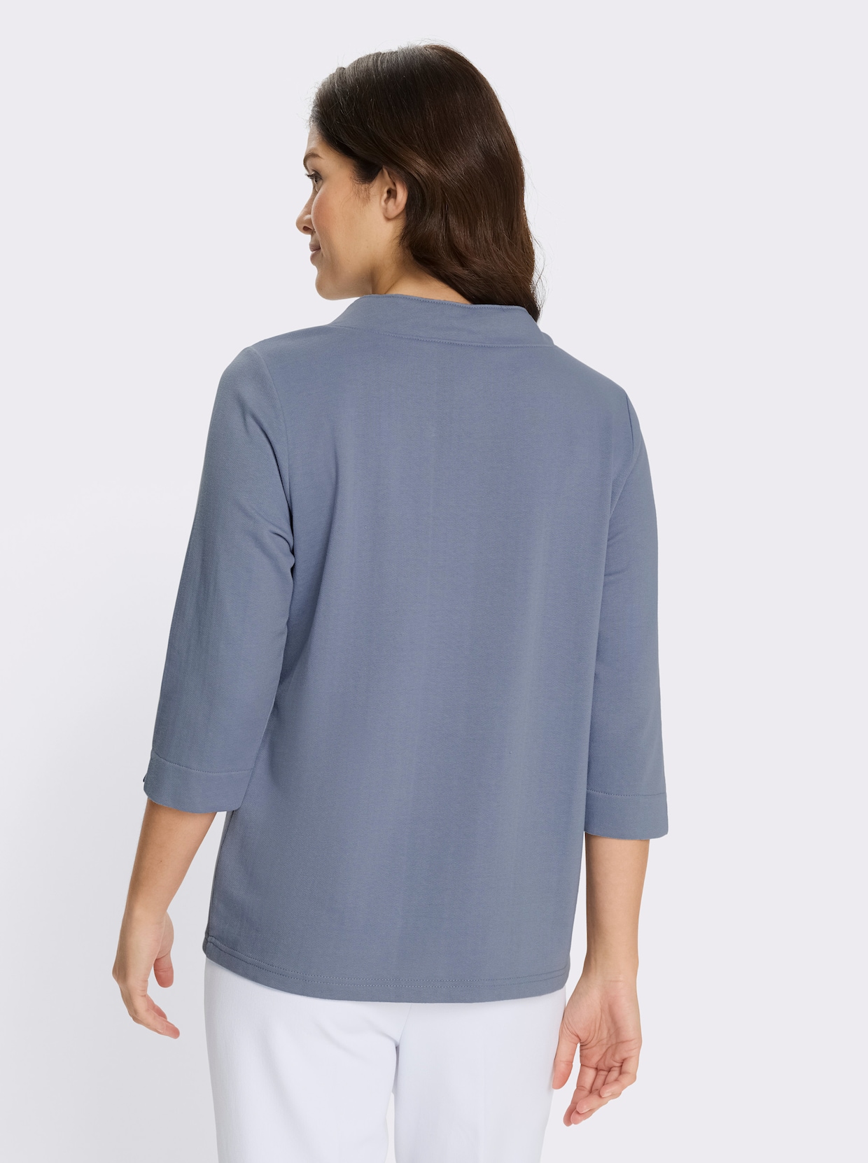 Sweatshirt - taubenblau
