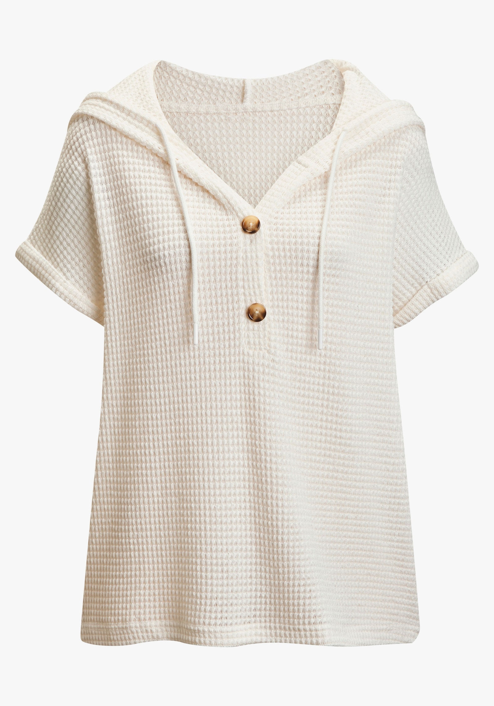 LASCANA Strandshirt - creme