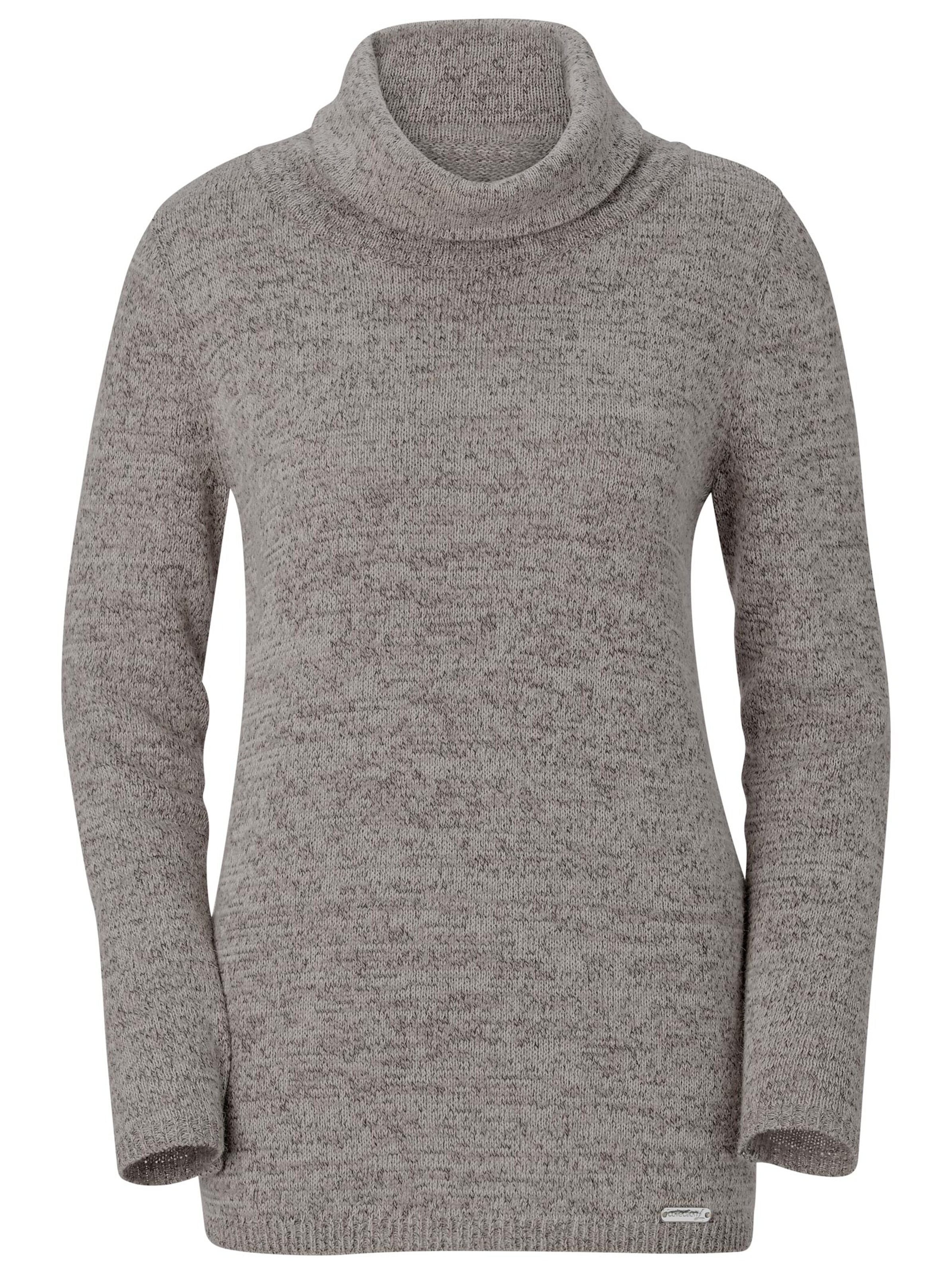 Collection L Pullover - taupe-meliert