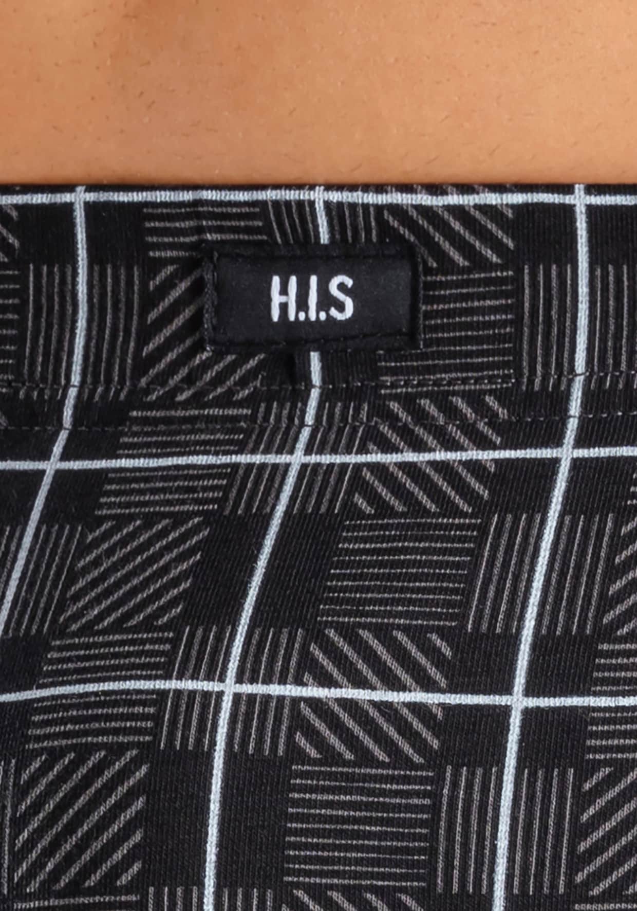 H.I.S Hipster - anthra / schwarz / grau / streifen / karo