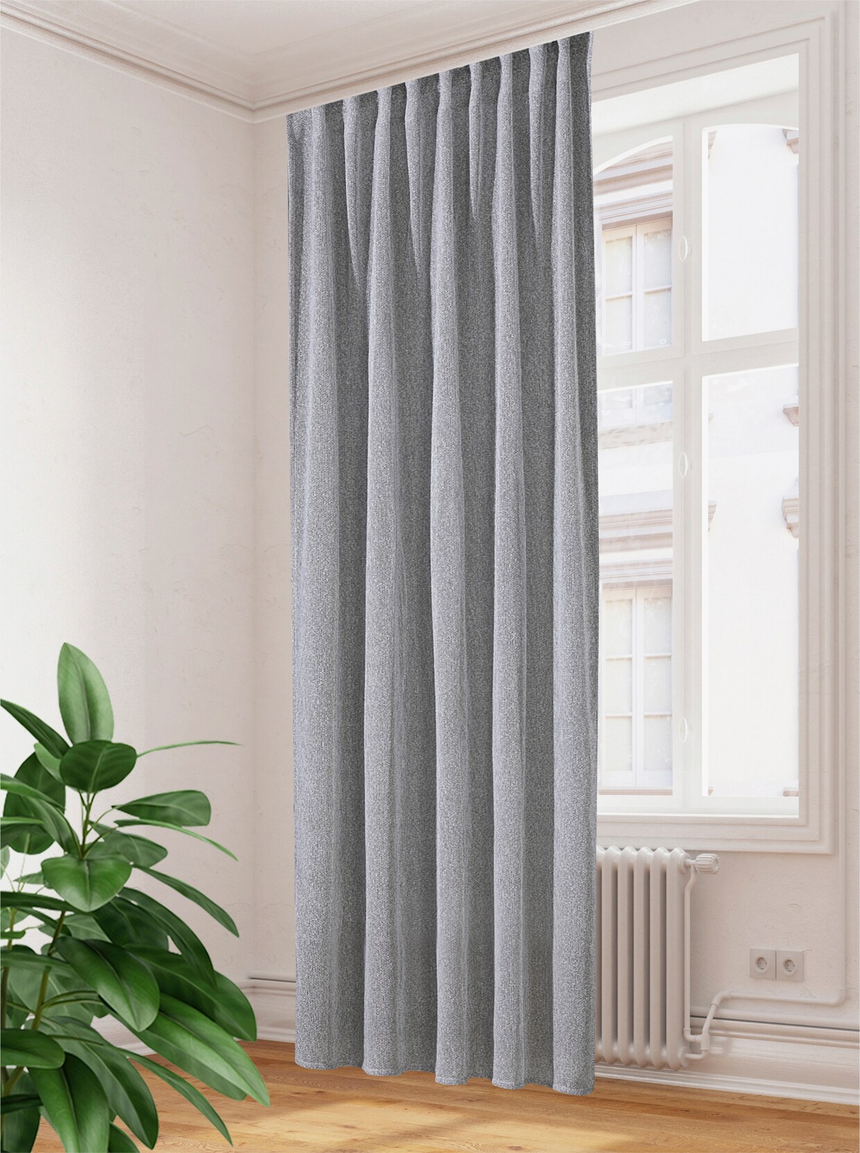 heine home Dekoschal - grau