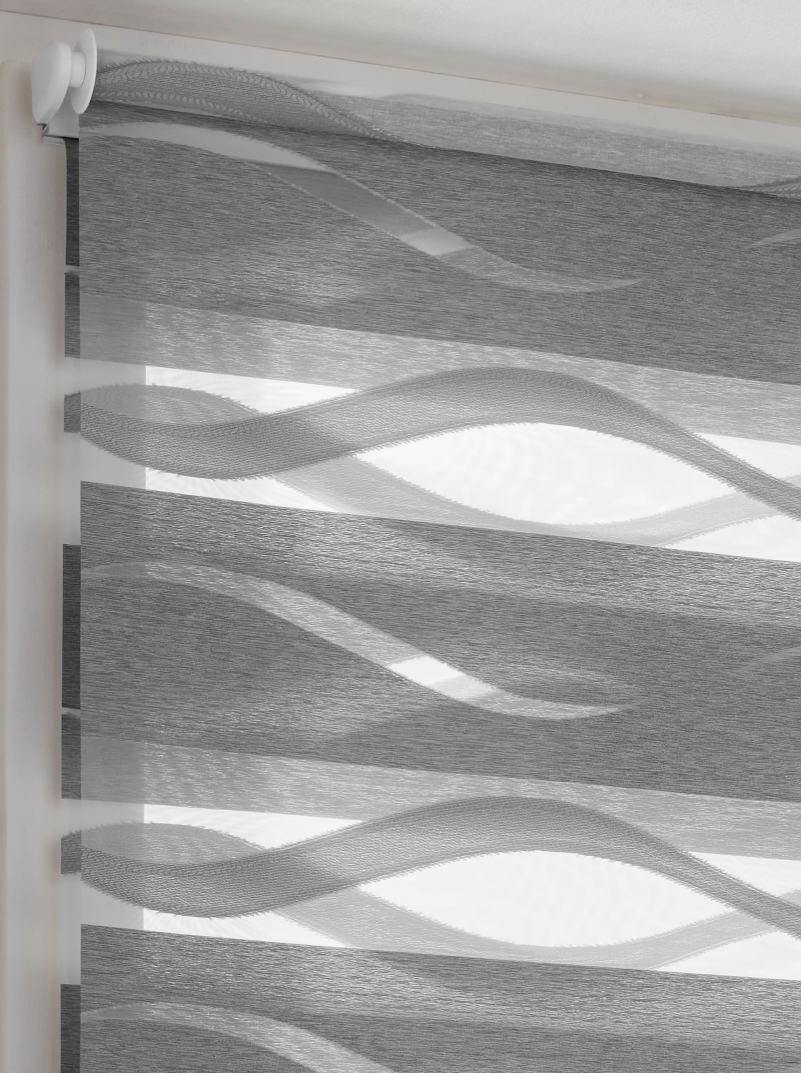 heine home Doppelrollo - grau