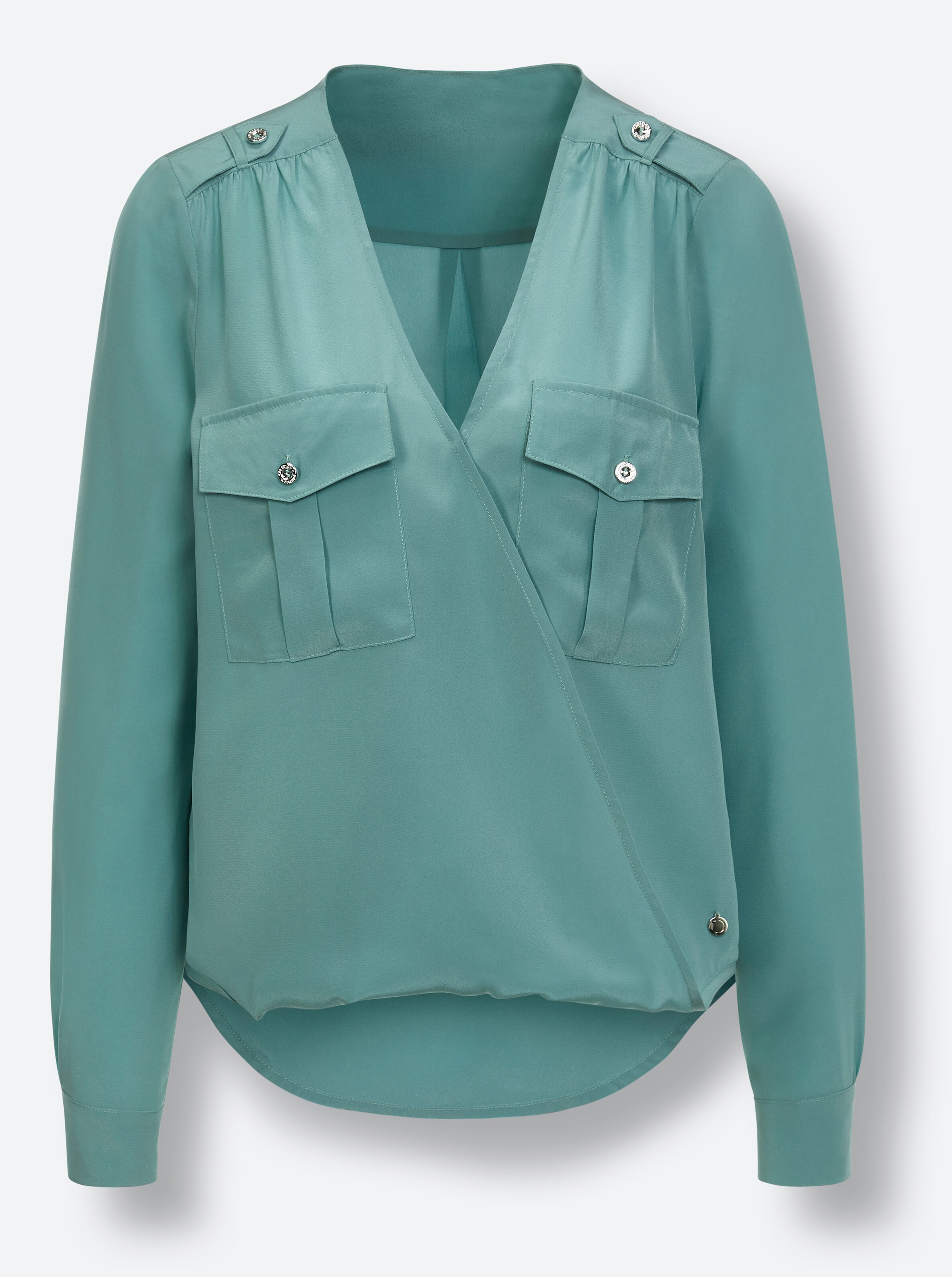Witt Weiden Damen Seidenbluse salbei  - Onlineshop Witt Weiden