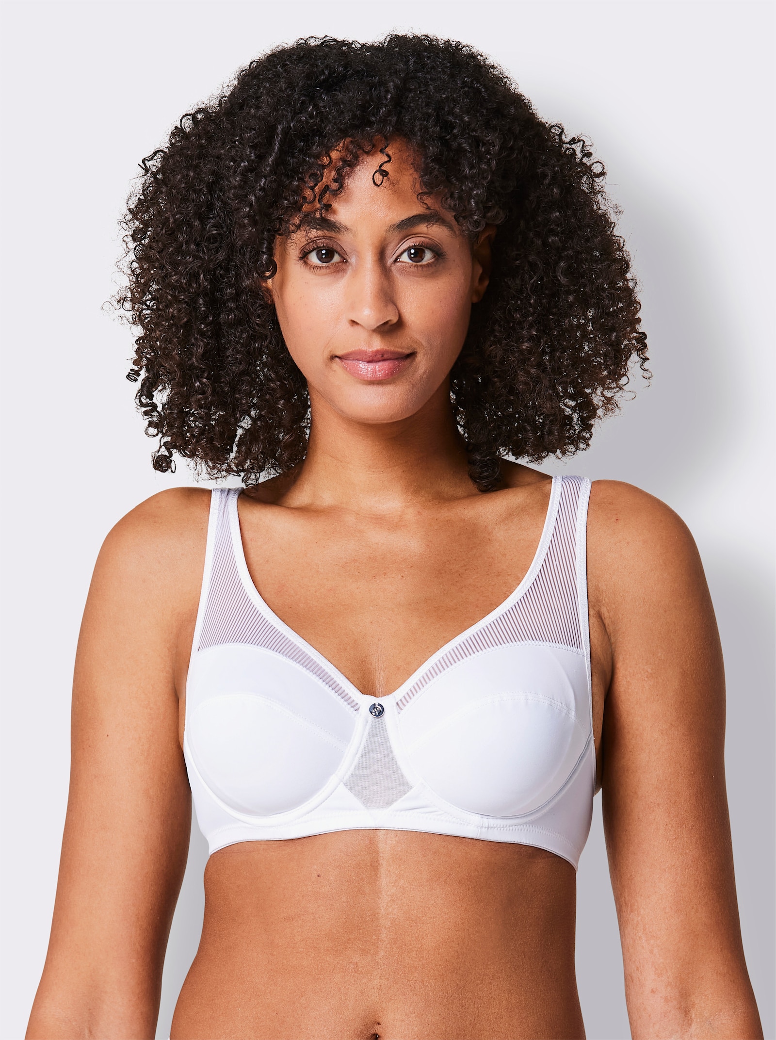 wäschepur Steunbeha met beugel - wit