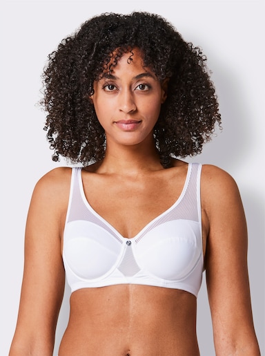 wäschepur Entlastungs-BH mit Bügel - weiß