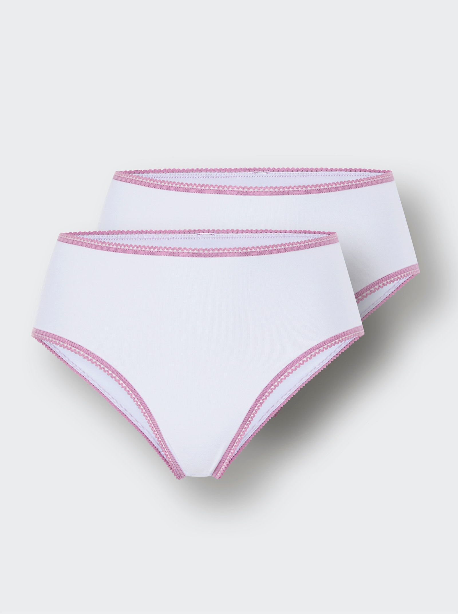 Jazzpants - wit/oudroze