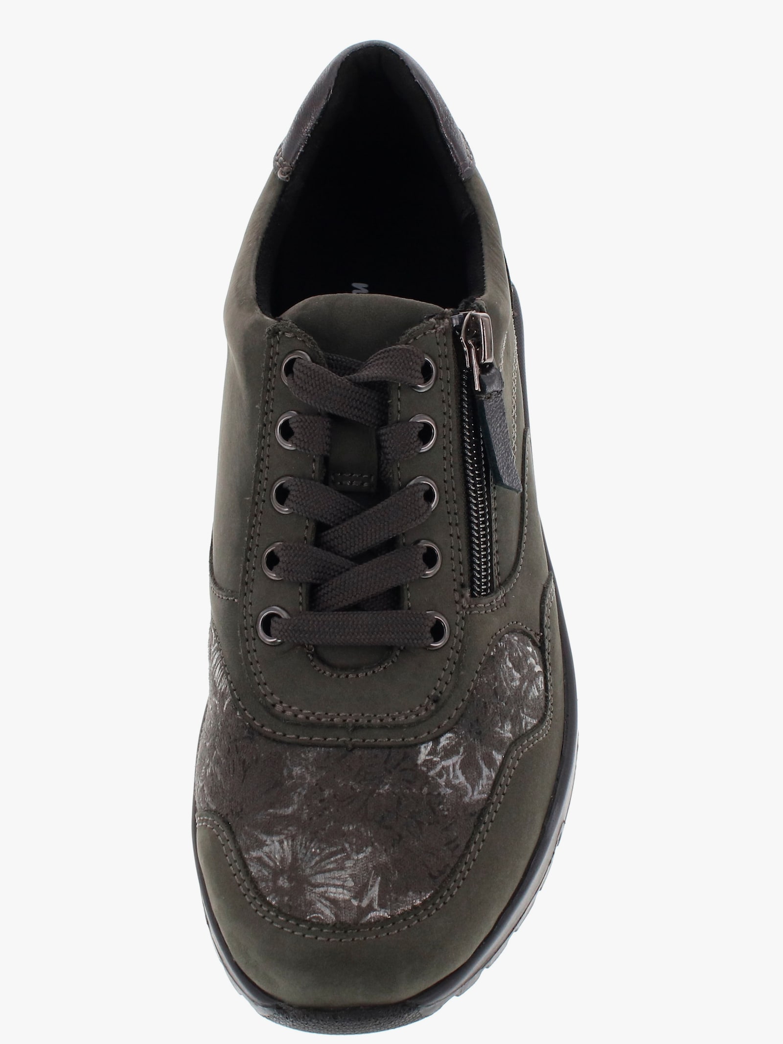 Naturläufer Sneaker mit Stretch-Einsatz, für kräftige Füße - grau