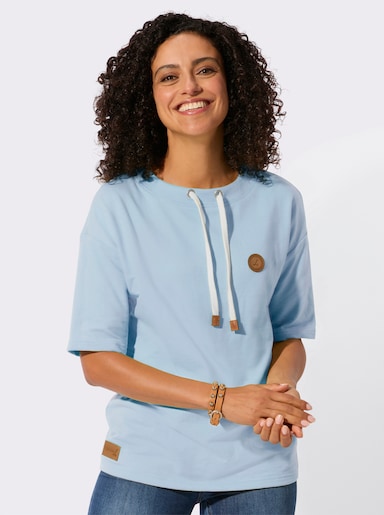 Sweatshirt - eisblau