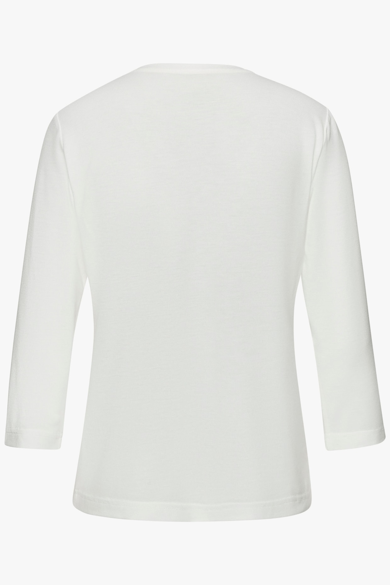 Shirt met 3/4-mouw - wit