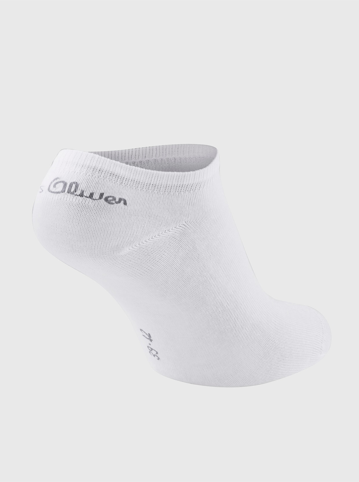 s.Oliver Sneakersocken - schwarz + weiss