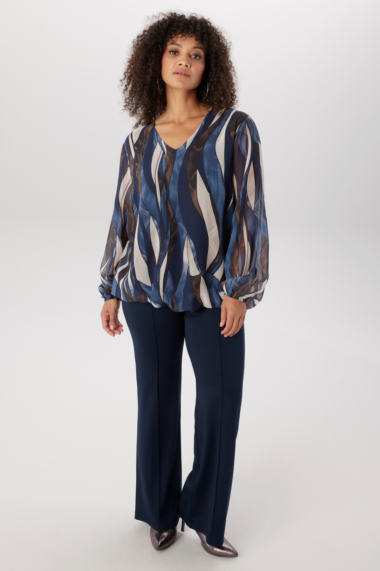 Aniston PLUS Schlupfhose - navy
