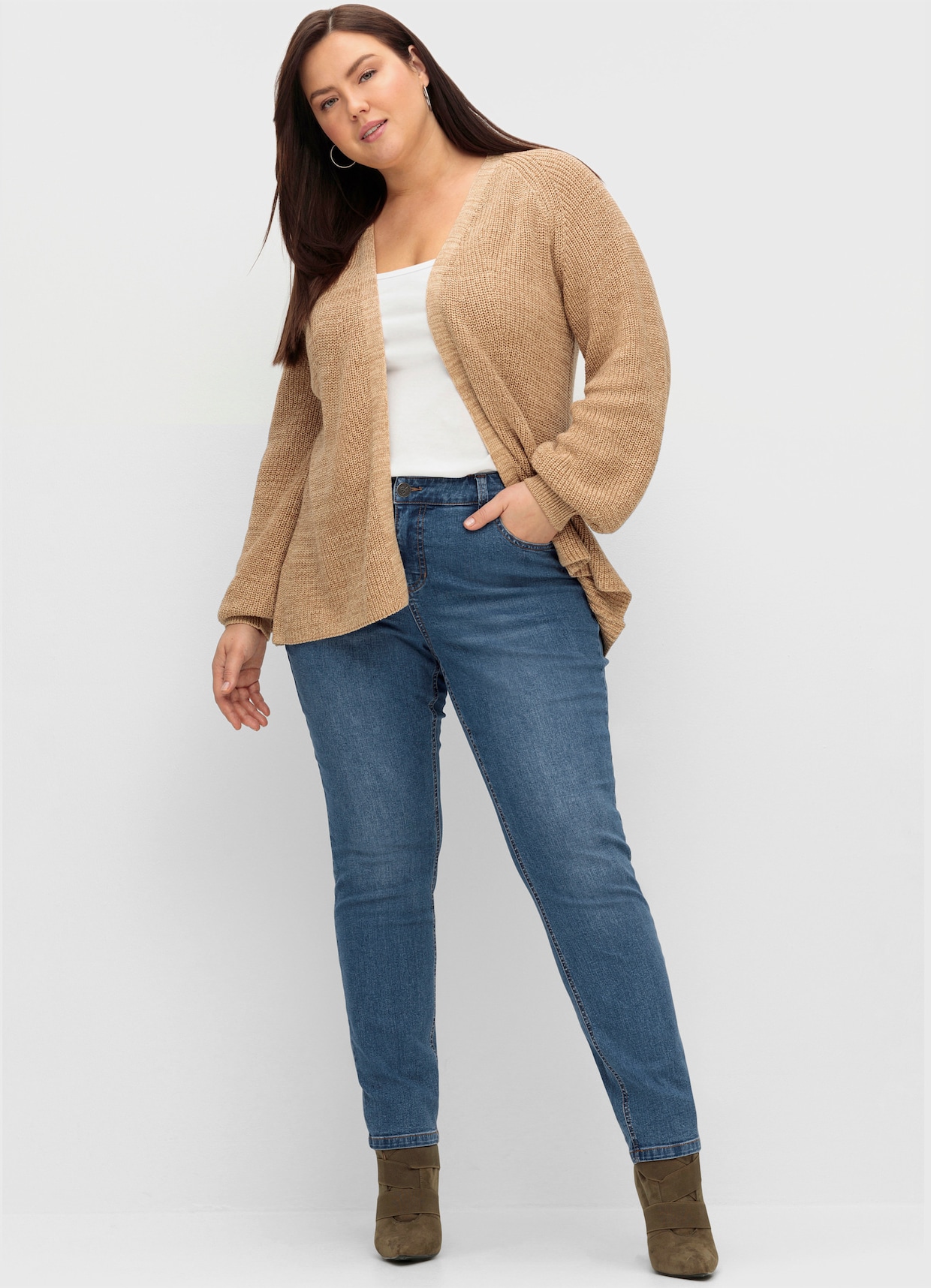 sheego Jeans - blue denim