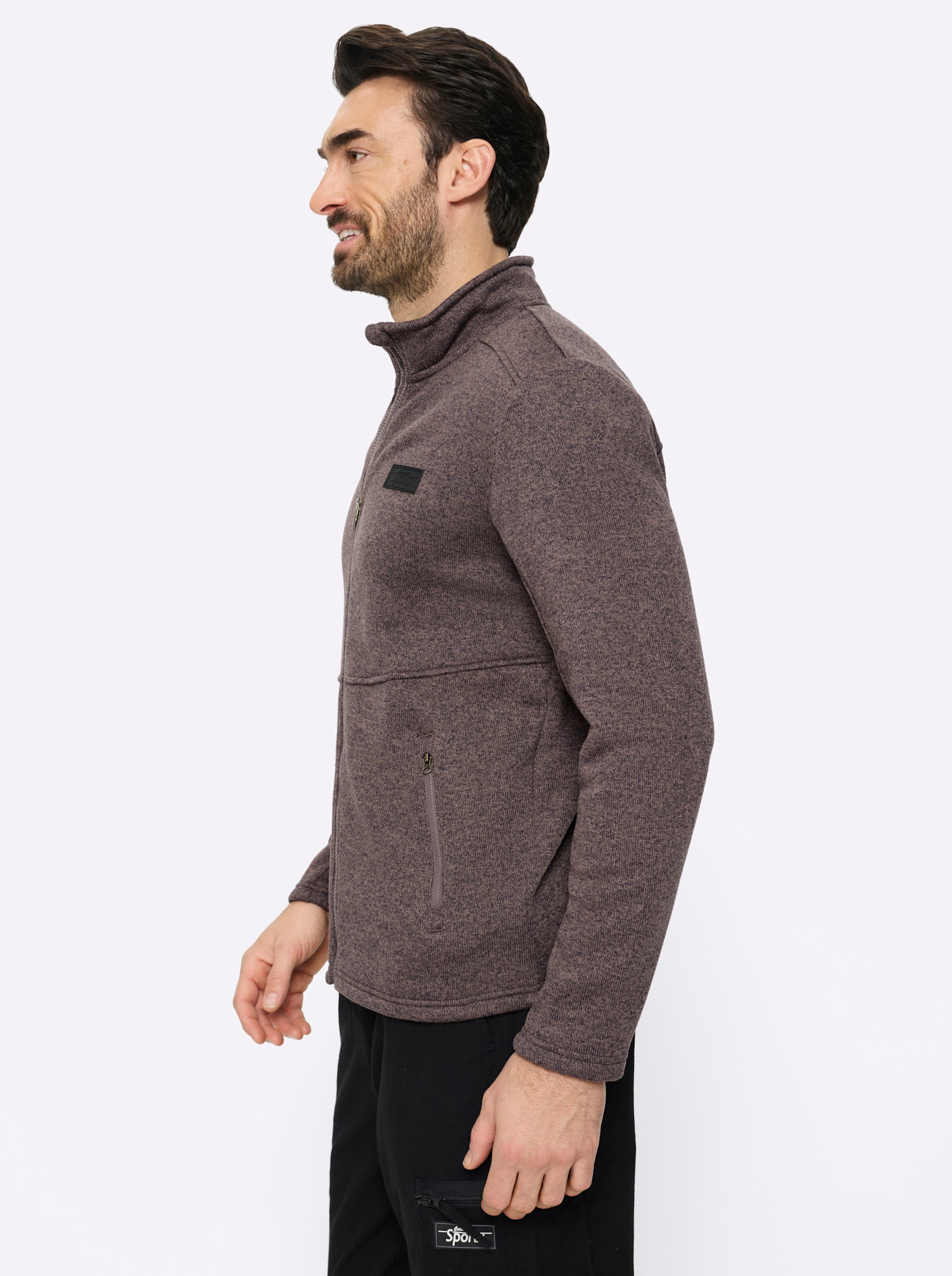 Thumbnail - Strickfleecejacke