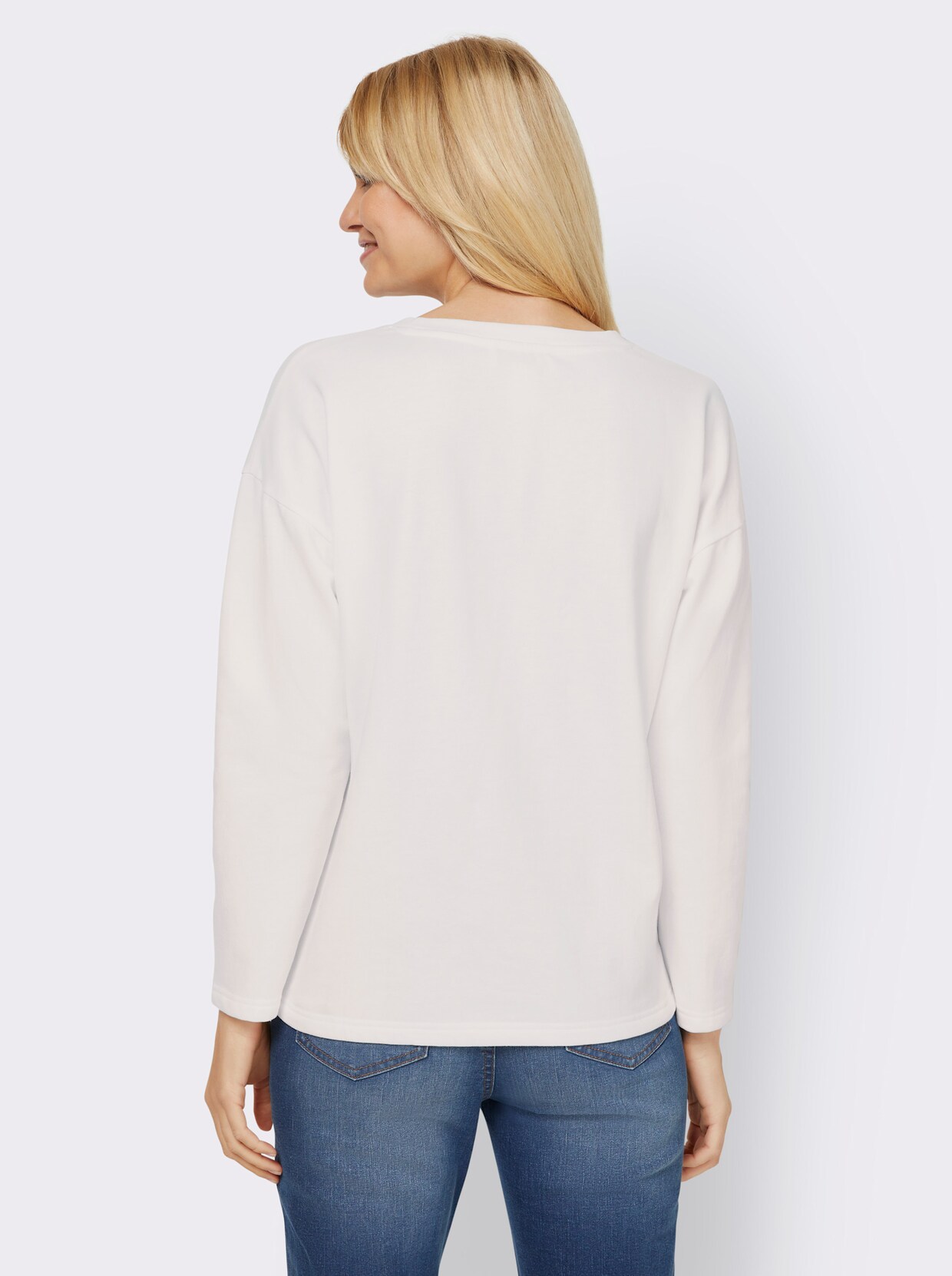 heine Sweatshirt - ecru