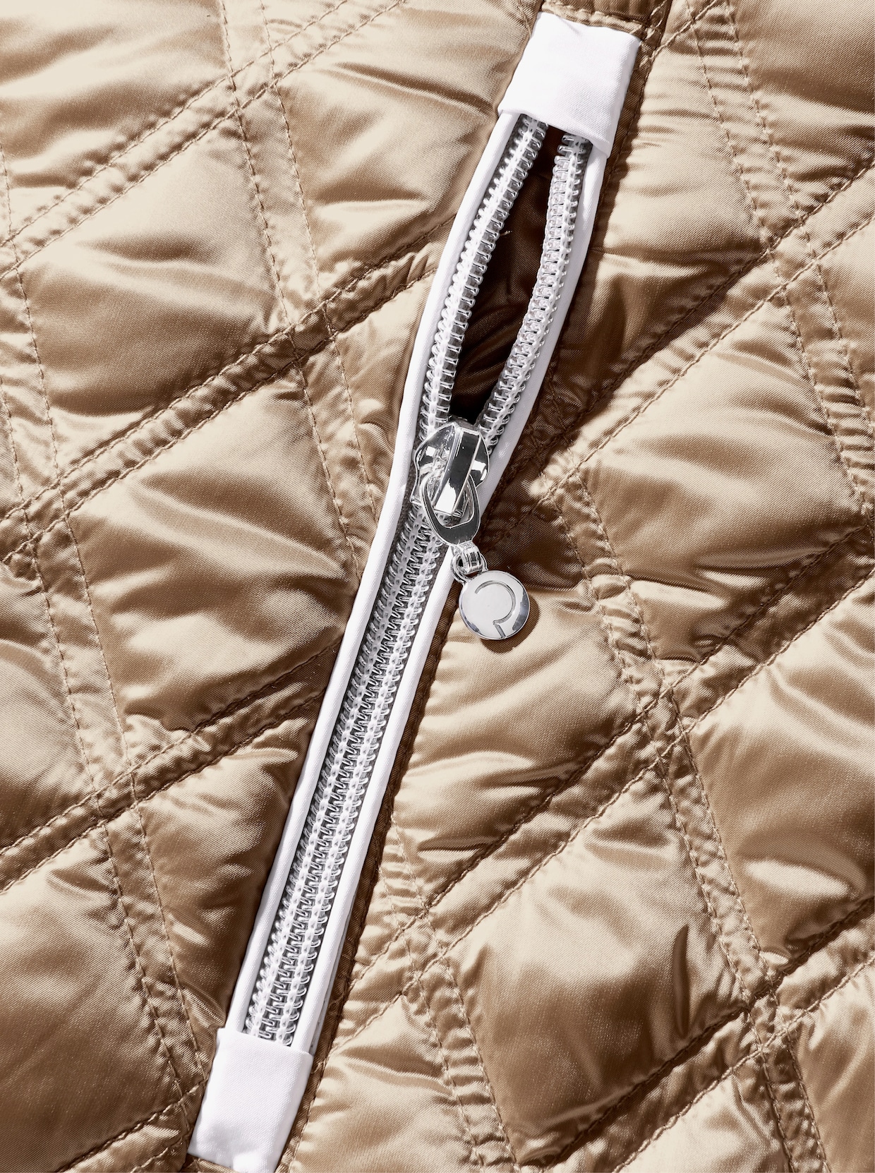 CREATION L PREMIUM Leichtdaunenjacke mit 2 Tragevarianten - beige