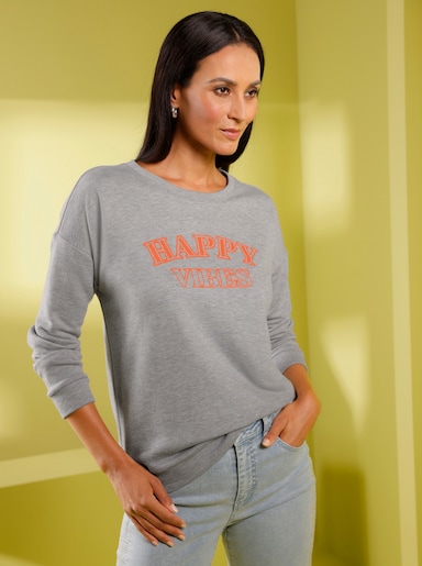 heine Sweatshirt - hellgrau-meliert