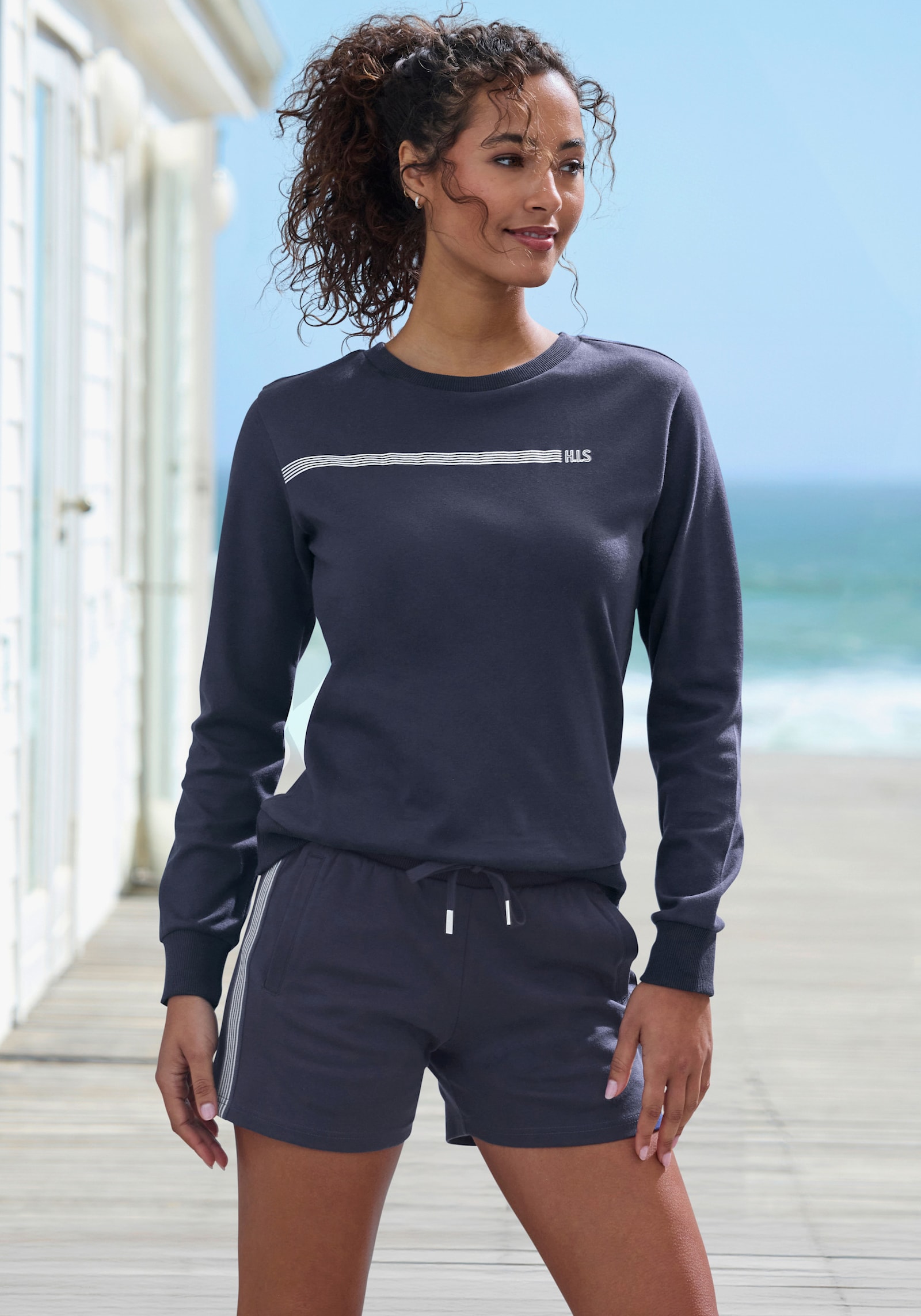 H.I.S Sweatshirt - marine