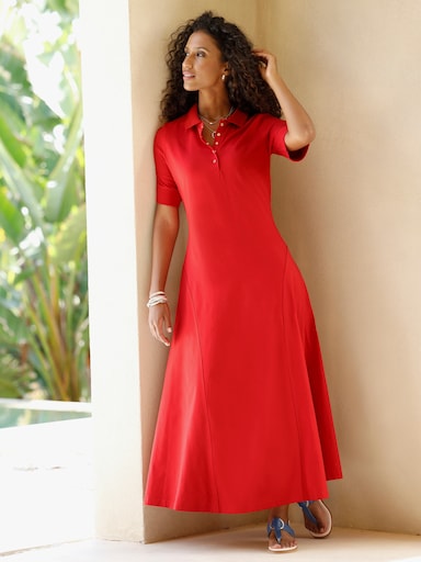heine Polokleid - rot