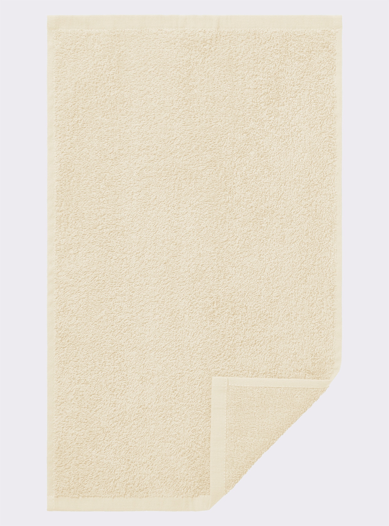 wäschepur Lot économique de 5 serviettes éponge - couleur ivoire