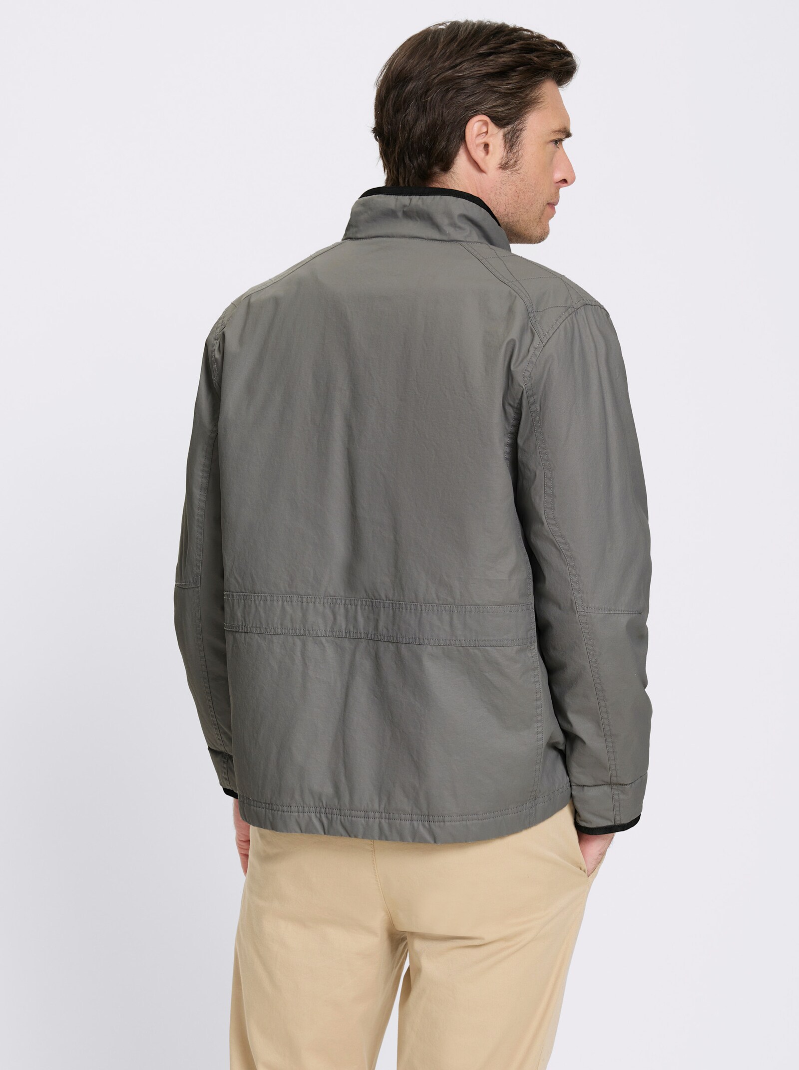 Marco Donati Jacke mit 7 Taschen, winterwarm wattiert - anthrazit