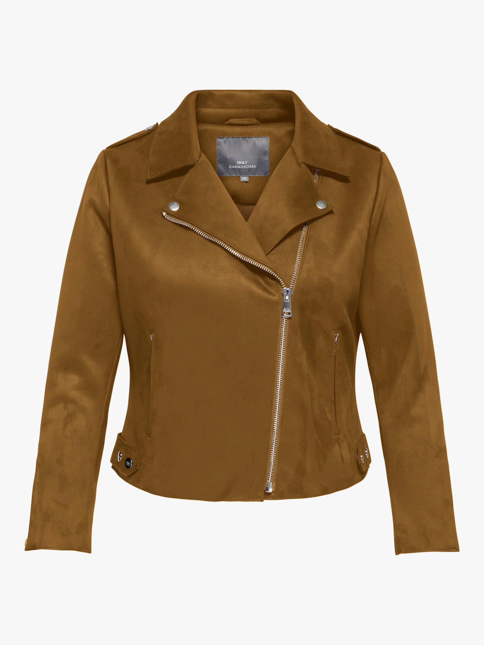 Bikerjacke - cognac