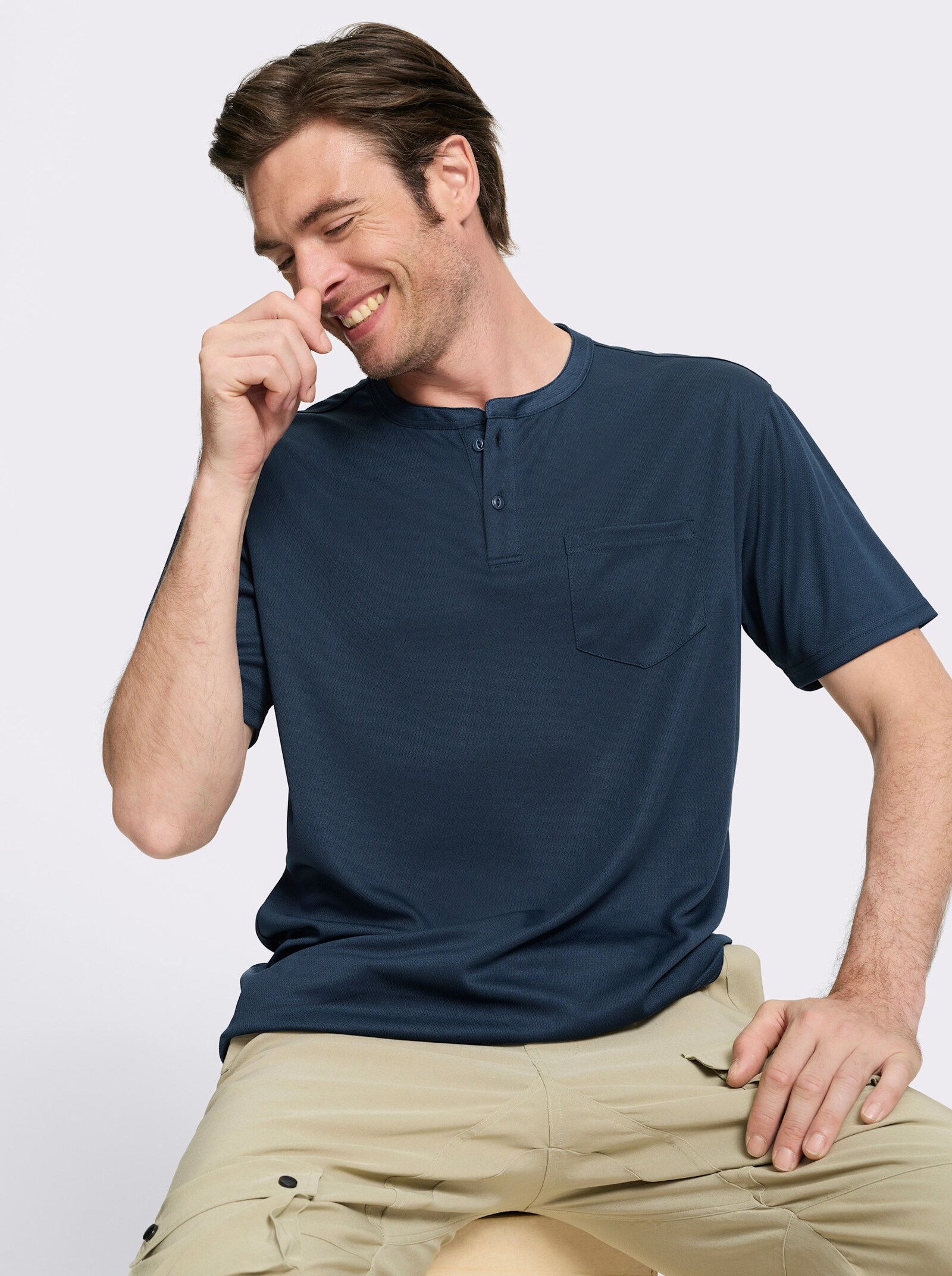 Catamaran Sports Funktionsshirt in freshnezz-Qualität - dunkelblau