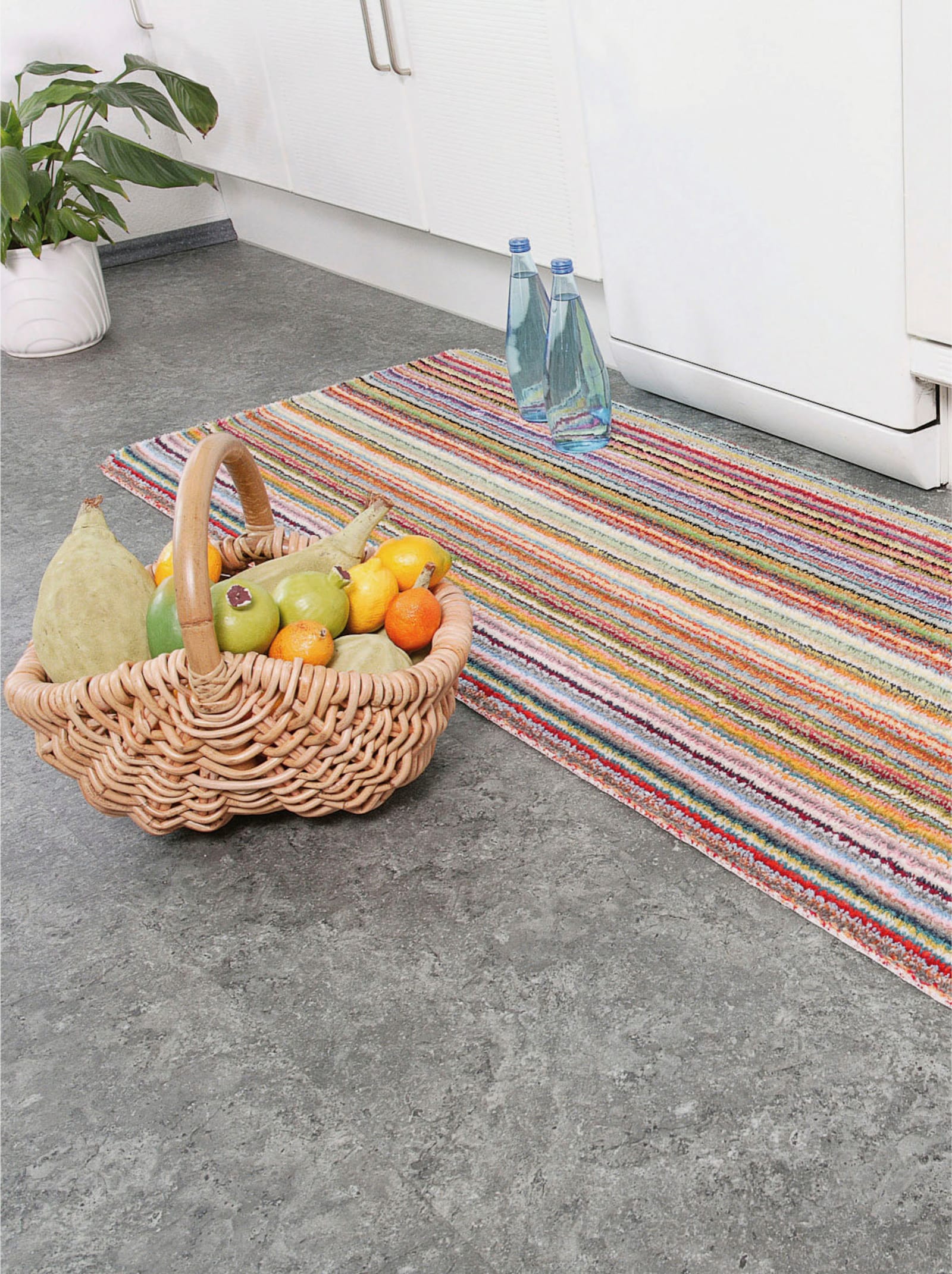 Vielzweckmatte - bunt-gestreift