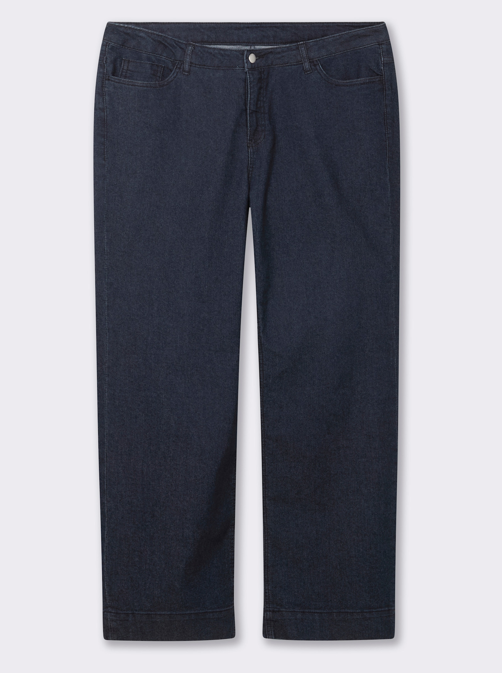 Jeans mit weitem Bein - dark blue