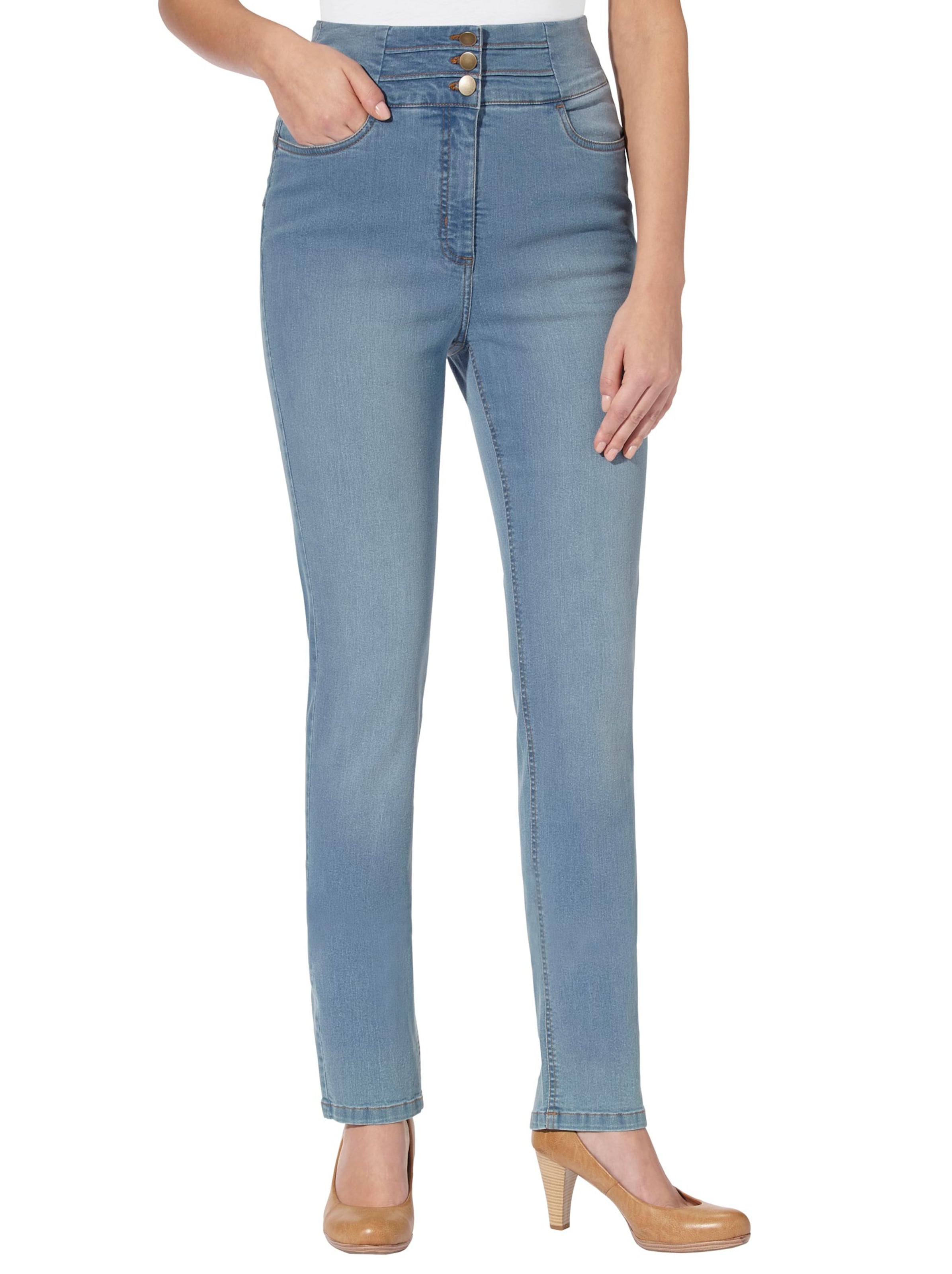 Jeans - blue-bleached