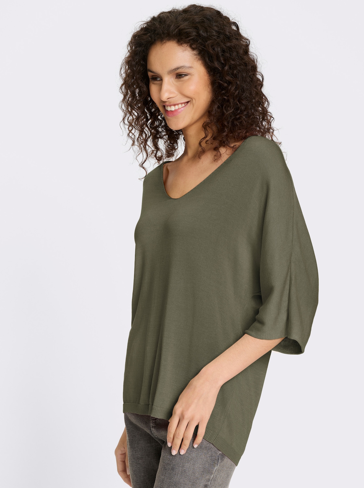 heine Feinstrickpullover - khaki