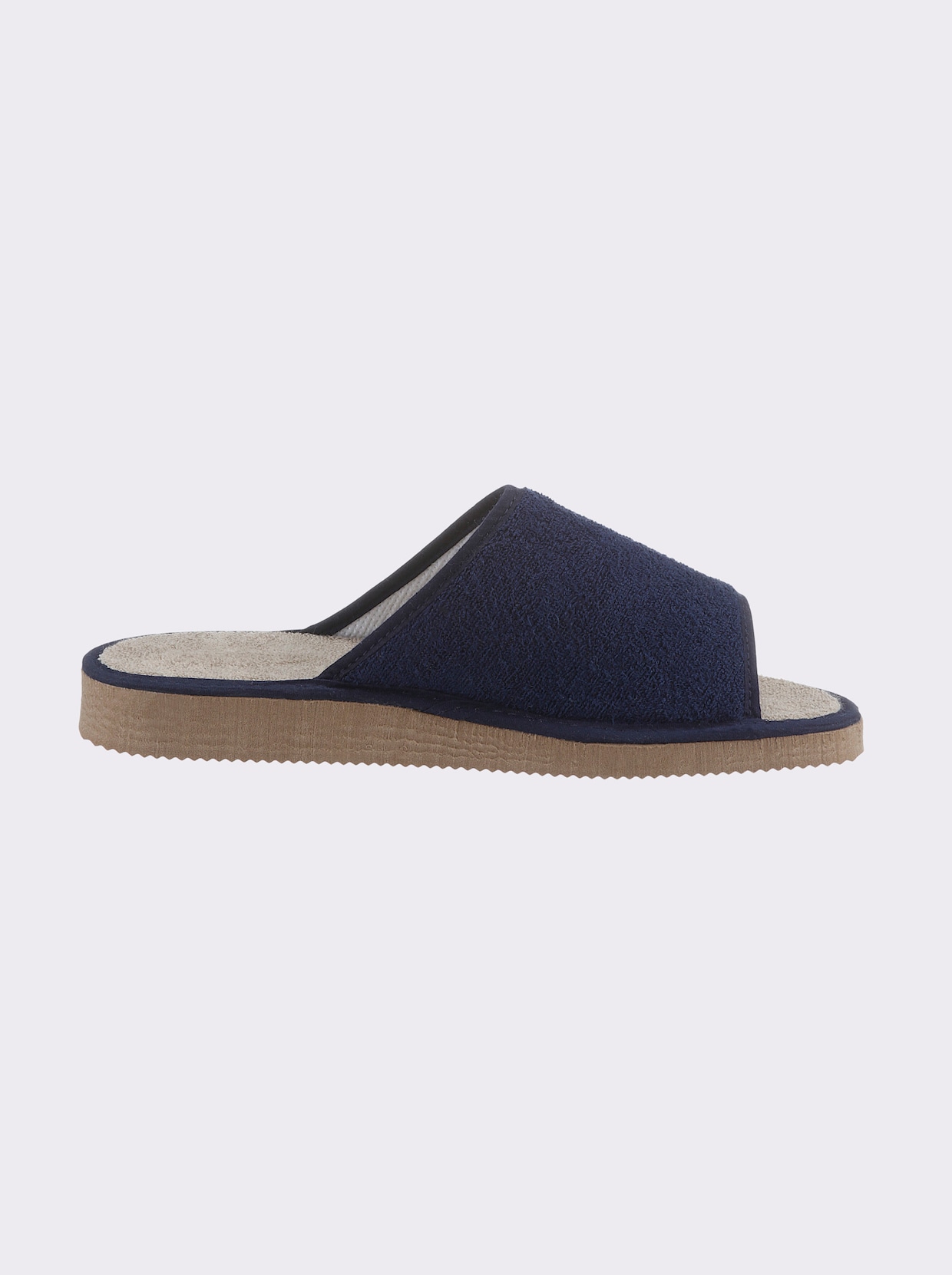 Pantoffels - blauw + marine