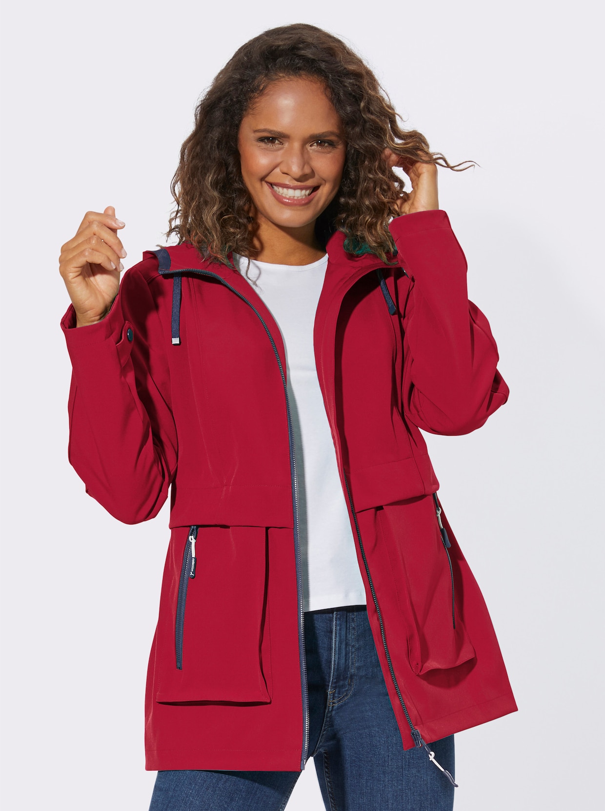 Softshell-Jacke - rot