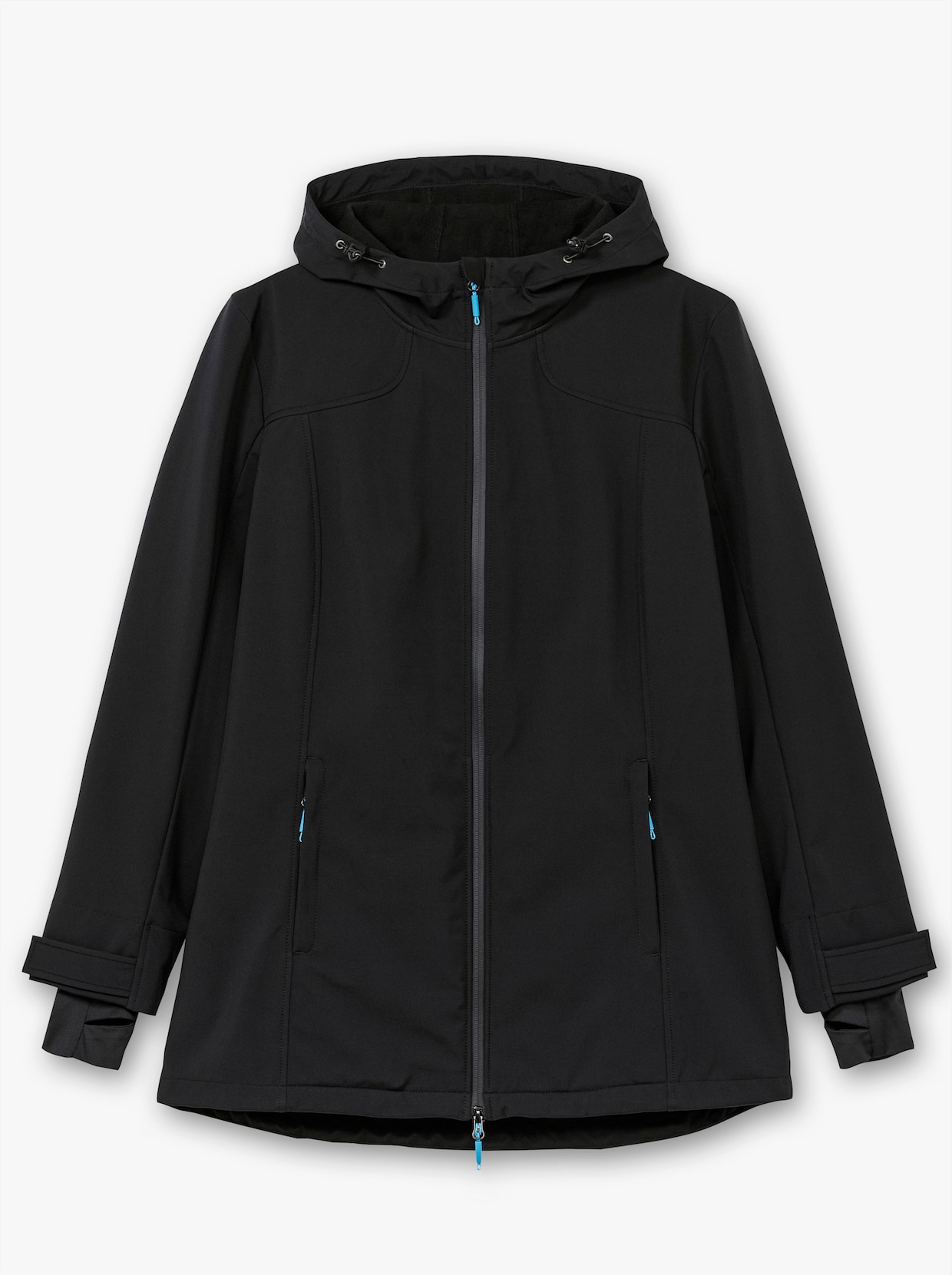 sheego Softshelljacke - schwarz