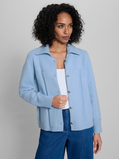 heine Strickjacke - eisblau