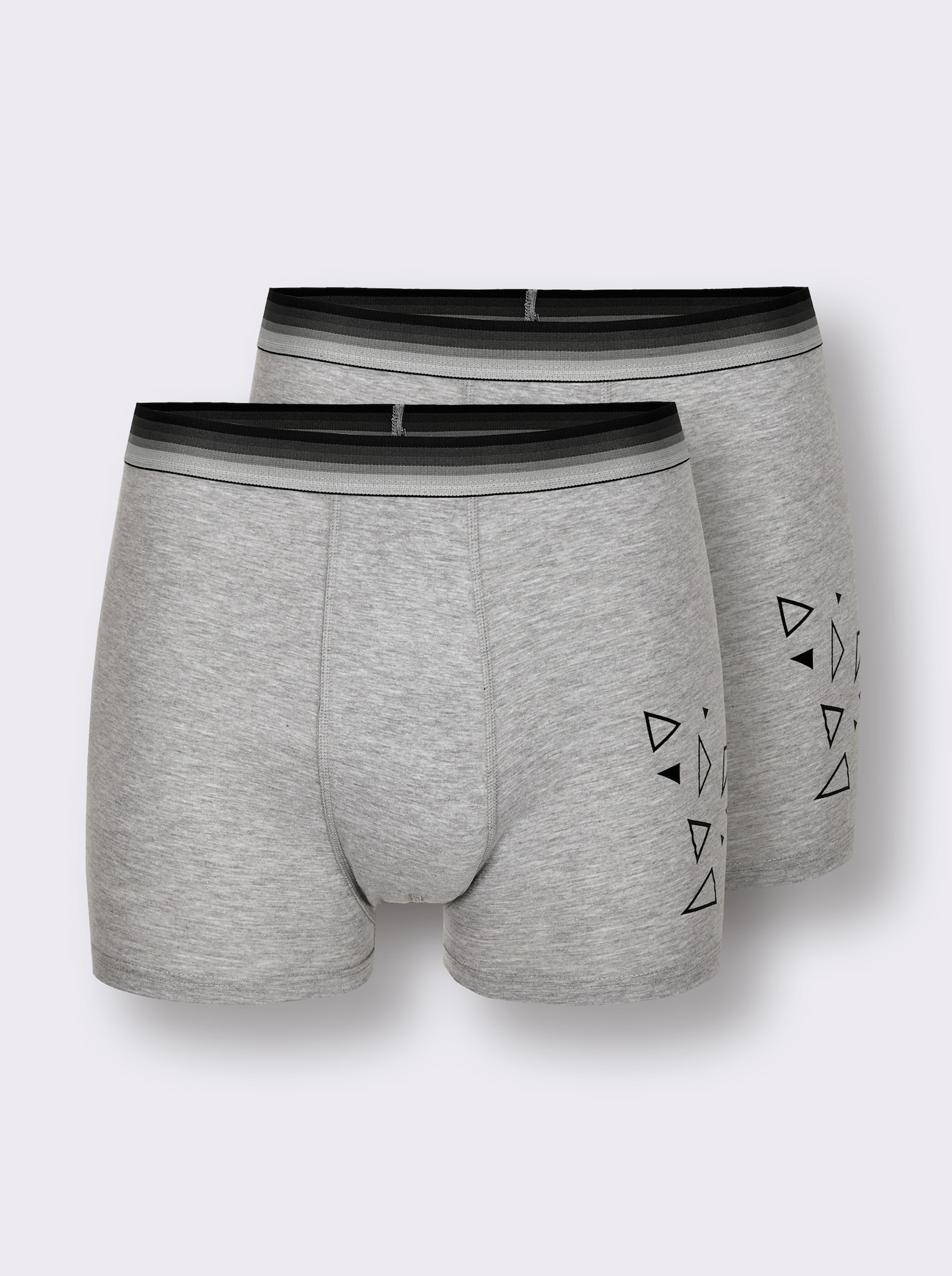 wäschepur men Pants - grau-meliert