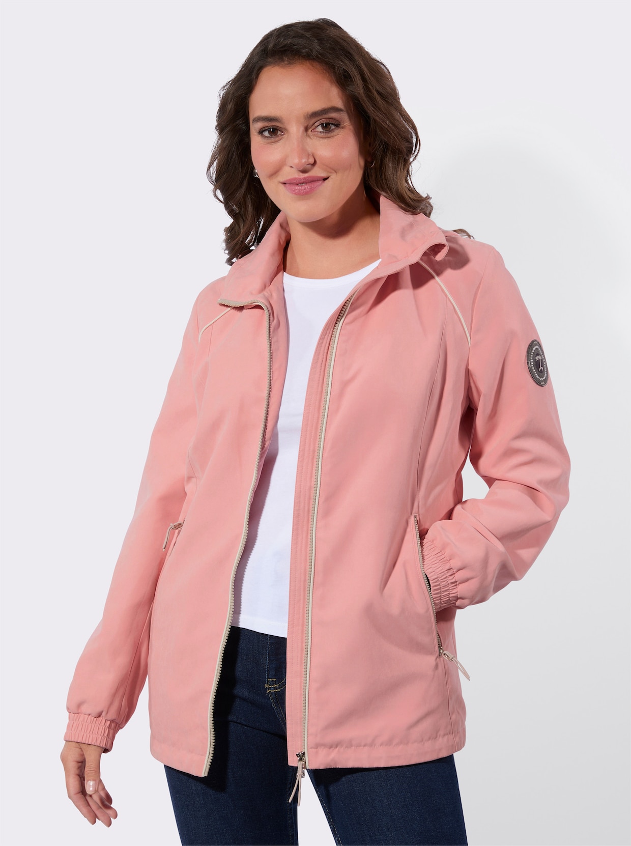 Übergangsjacke - rosenquarz