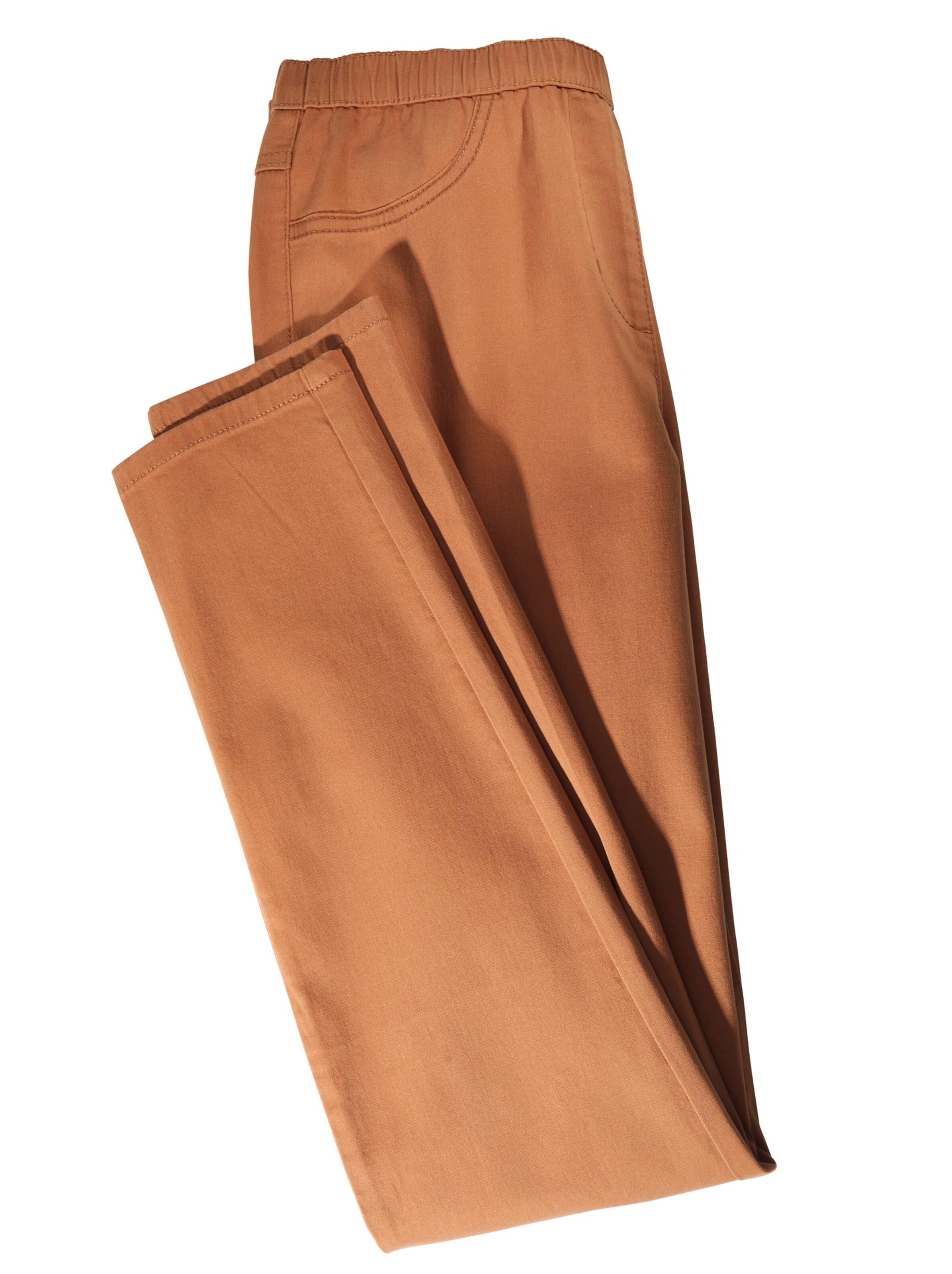 Damenmode Jeans Jeggings in terrakotta Damenmode Jeans Jeggings in terrakotta