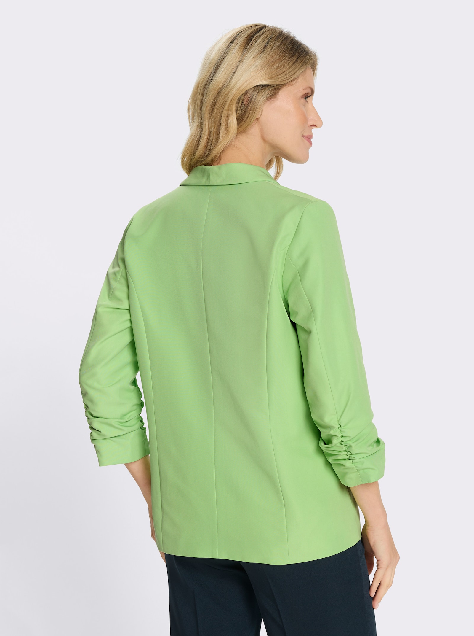 Blazer mit 3/4-Ärmeln - reseda