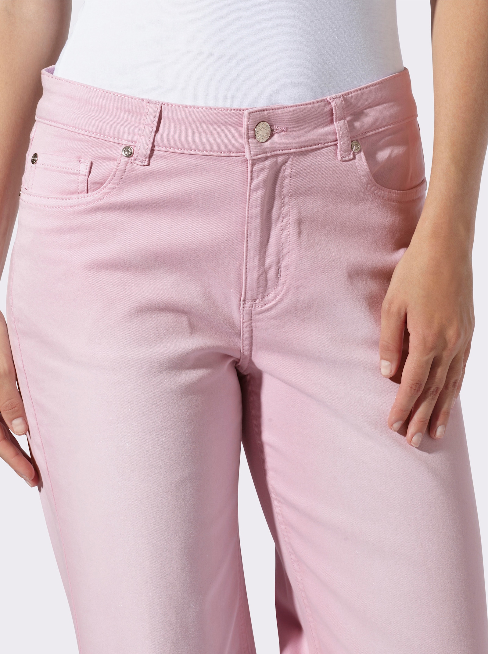 heine 7/8-Jeans im Culotte-Style - rosé