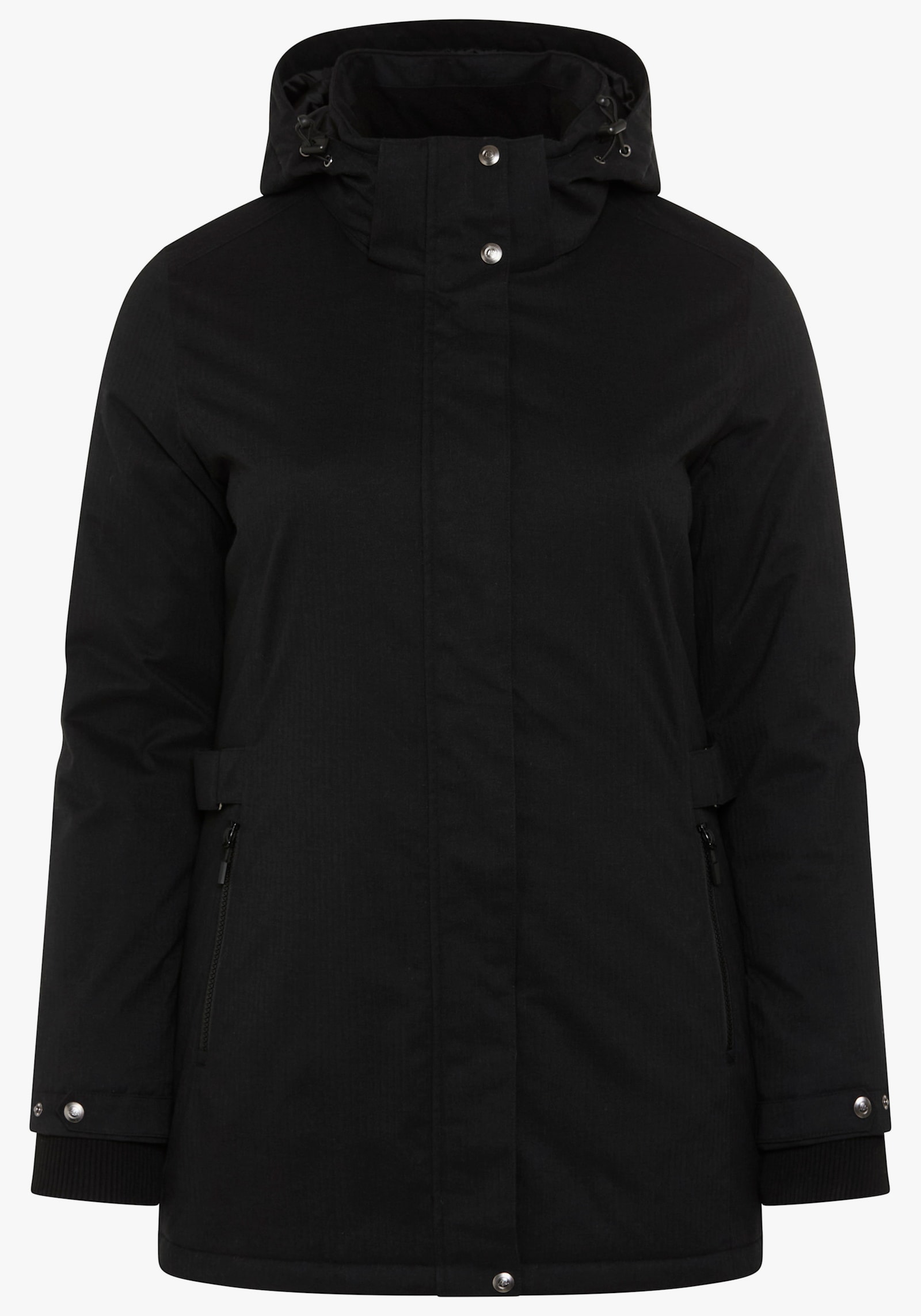 Polarino Funktionsparka - schwarz