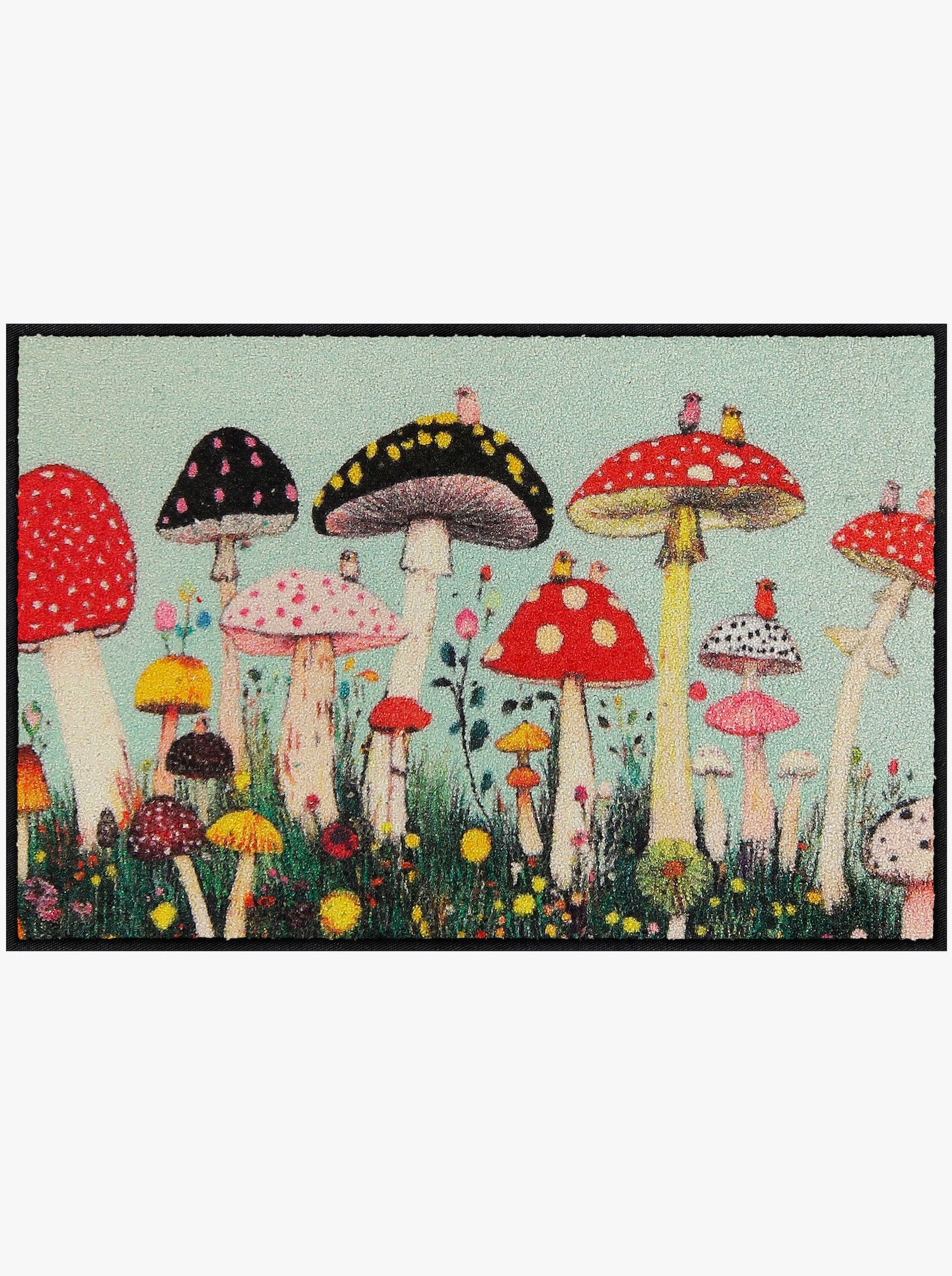 Salonloewe Fußmatte - mint-bedruckt