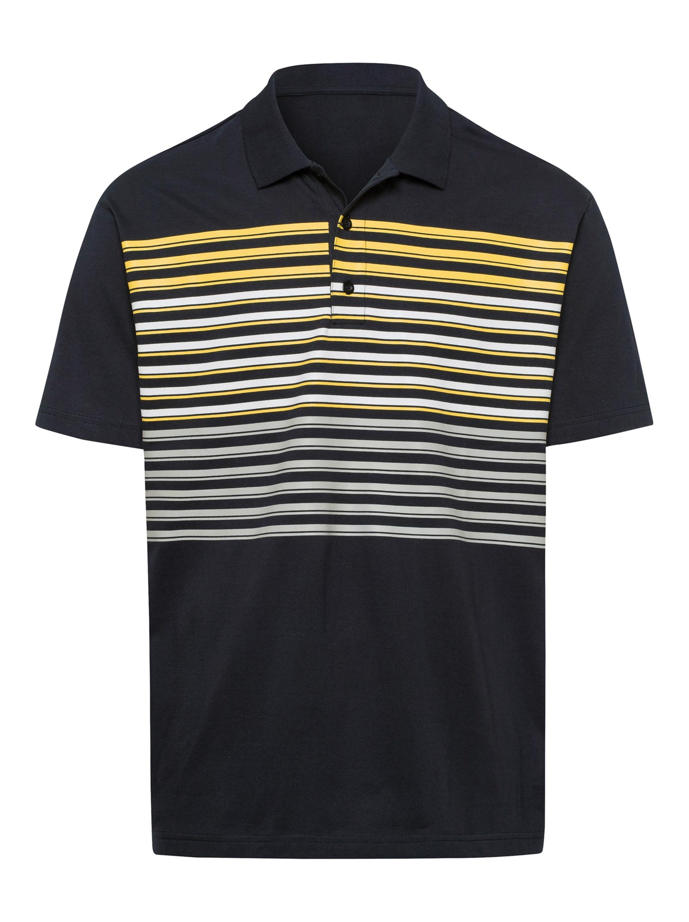 Poloshirt - marine-gelb