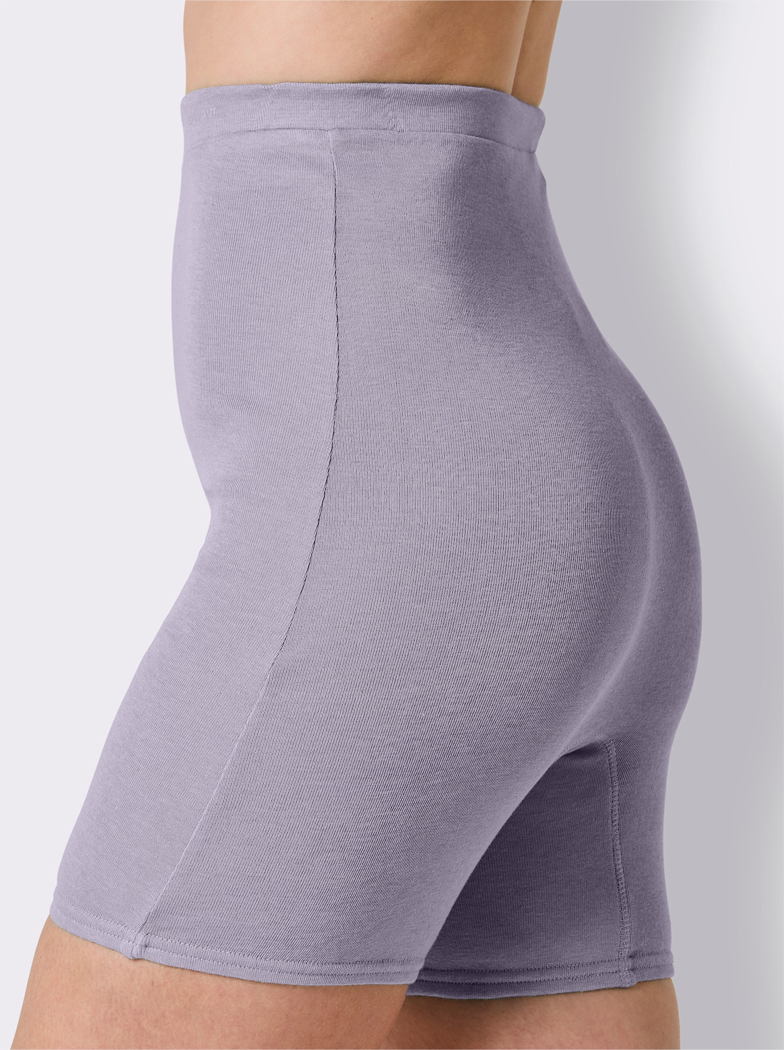 wäschepur Longpanty - flieder-meliert