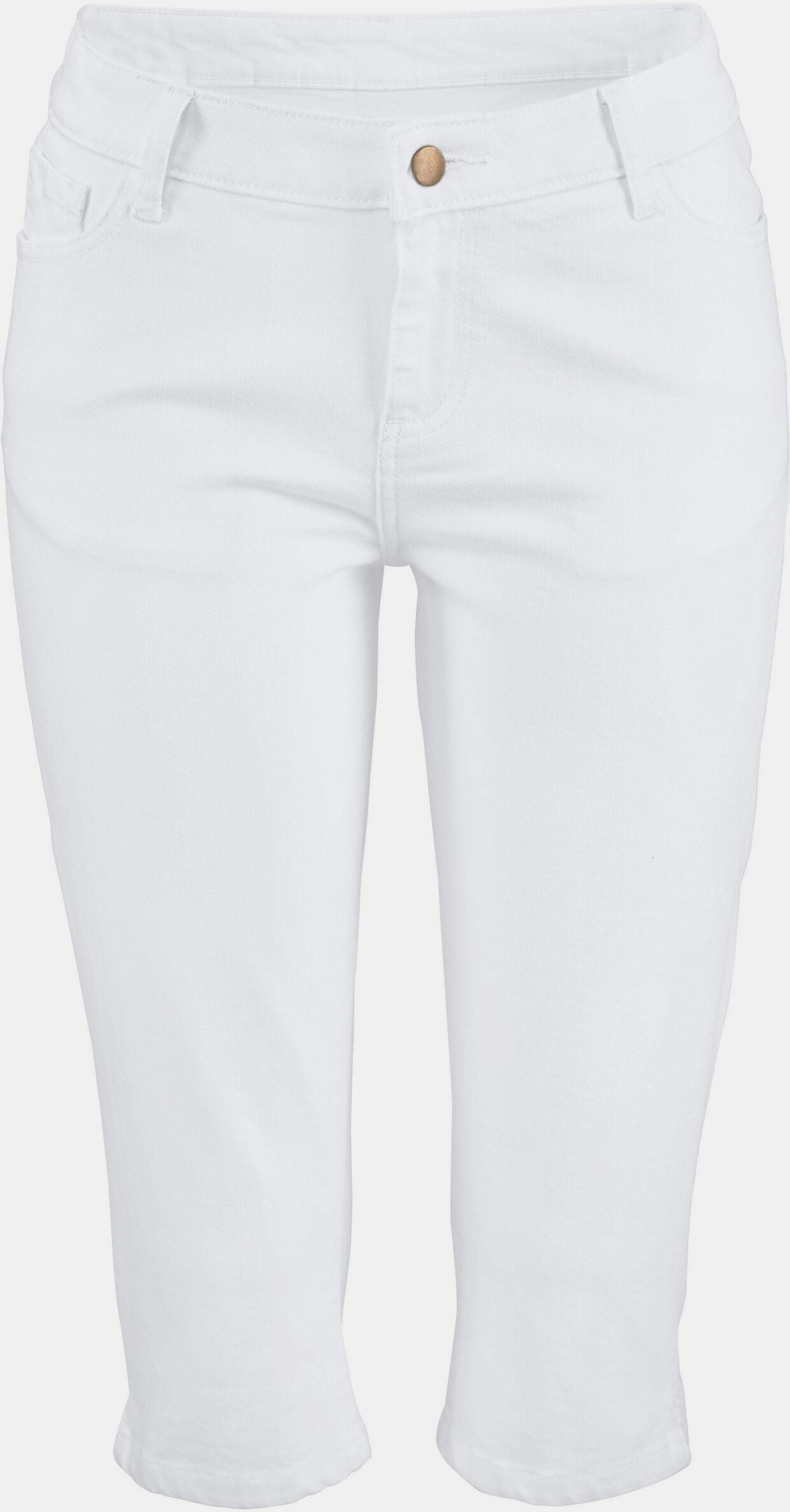 Beachtime 7/8-Caprijeans - weiß