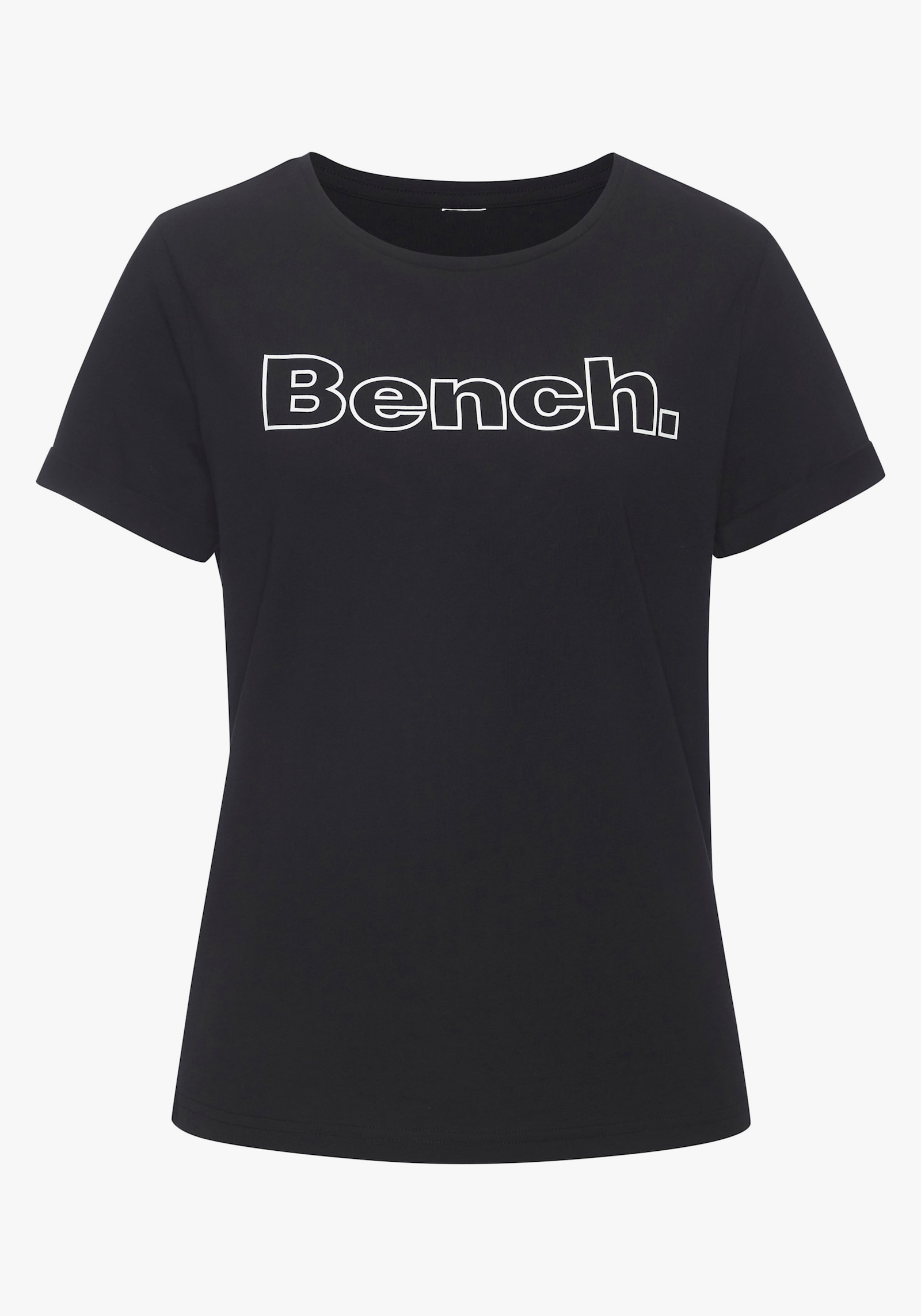 Bench. Loungewear T-Shirt - 1x weiss, 1x schwarz