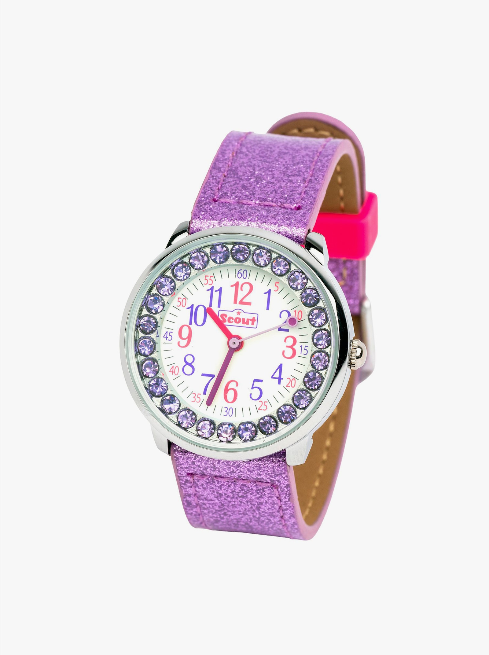 Uhr - violett