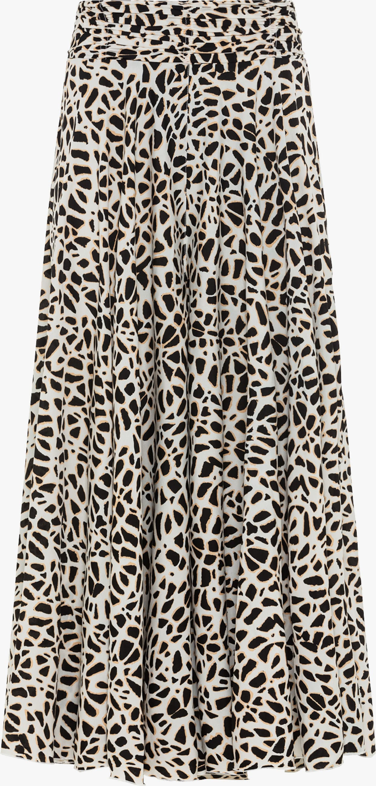 LASCANA Hosenrock - creme-schwarz bedruckt