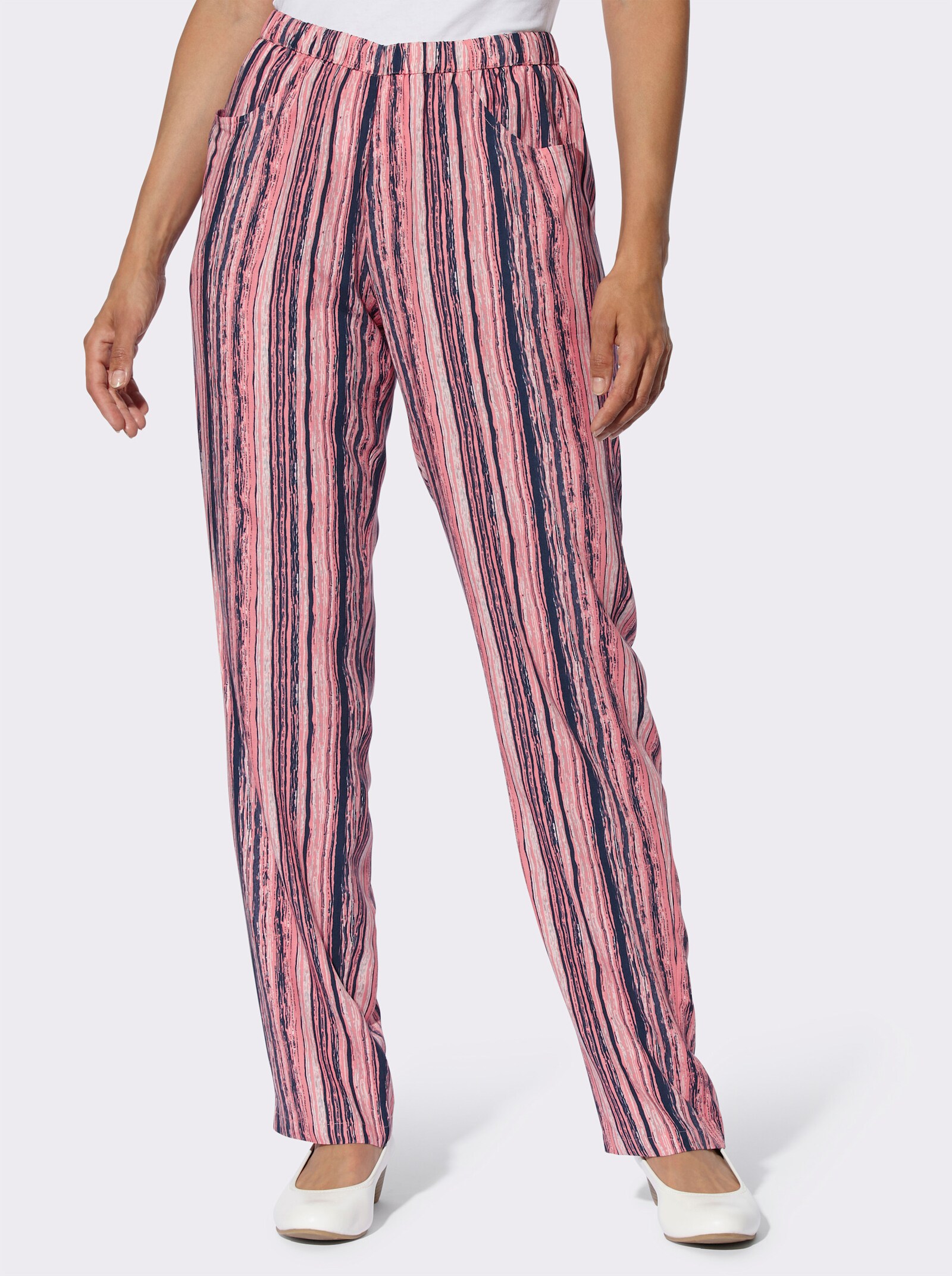 Schlupfhose im Doppelpack - flamingo + flamingo-bedruckt